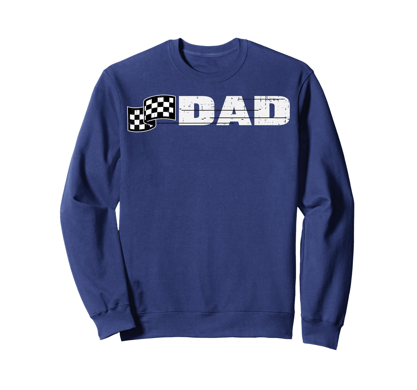 Birthday Racing Flag Dad Racer Party Family Matching Men T-Shirt
