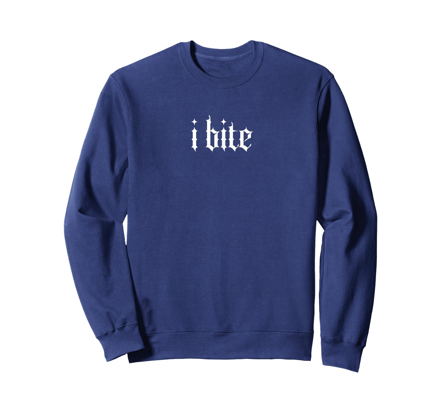 I Bite Gothic Font – Edgy Aesthetic Graphic Tee T-Shirt