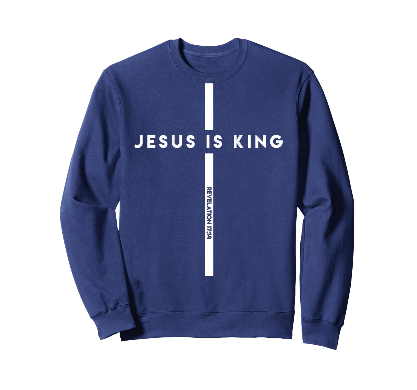 Jesus is King Cross Revelation (on Back) T-Shirt