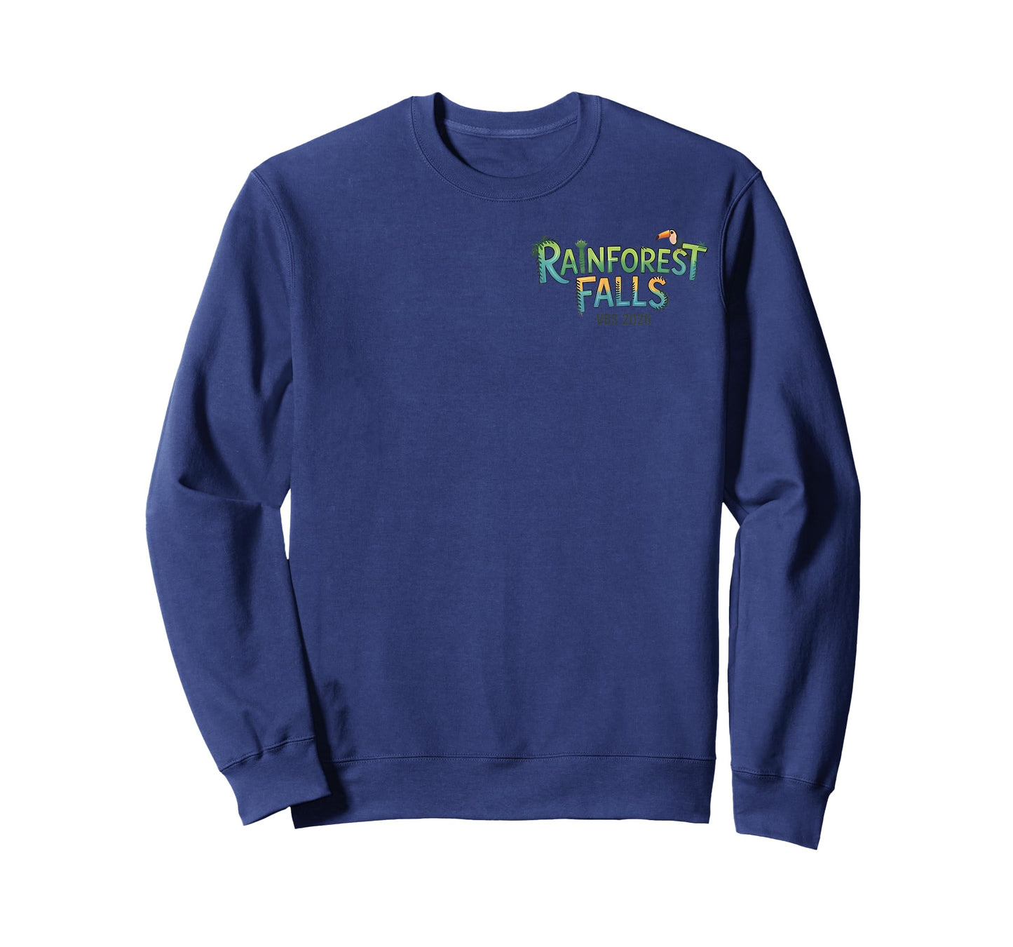 Rainforest Falls VBS 2026 Bible School Christian Pocket T-Shirt