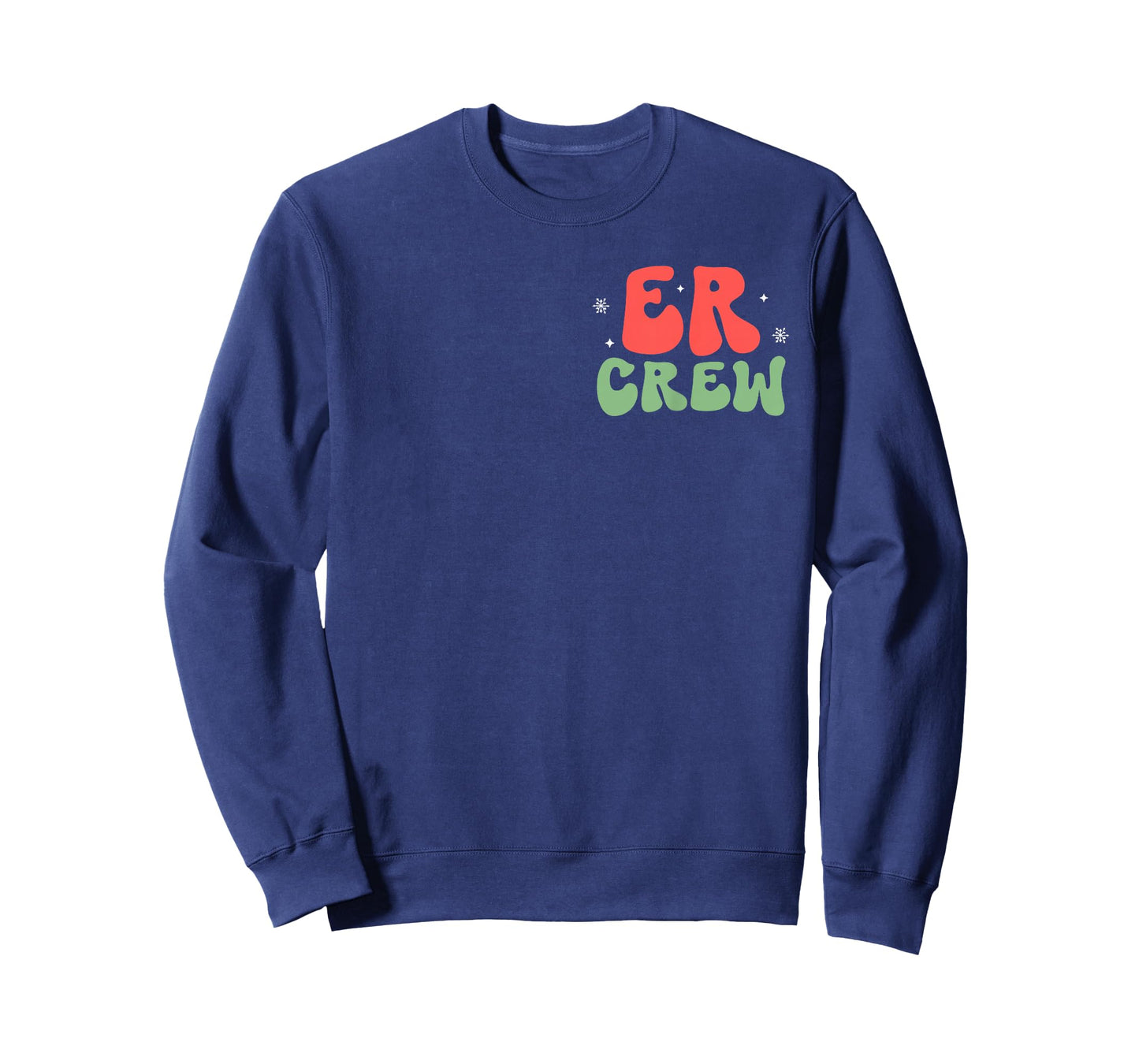 Emergency Department Christmas Nurse ER Nurse 2 Sided T-Shirt