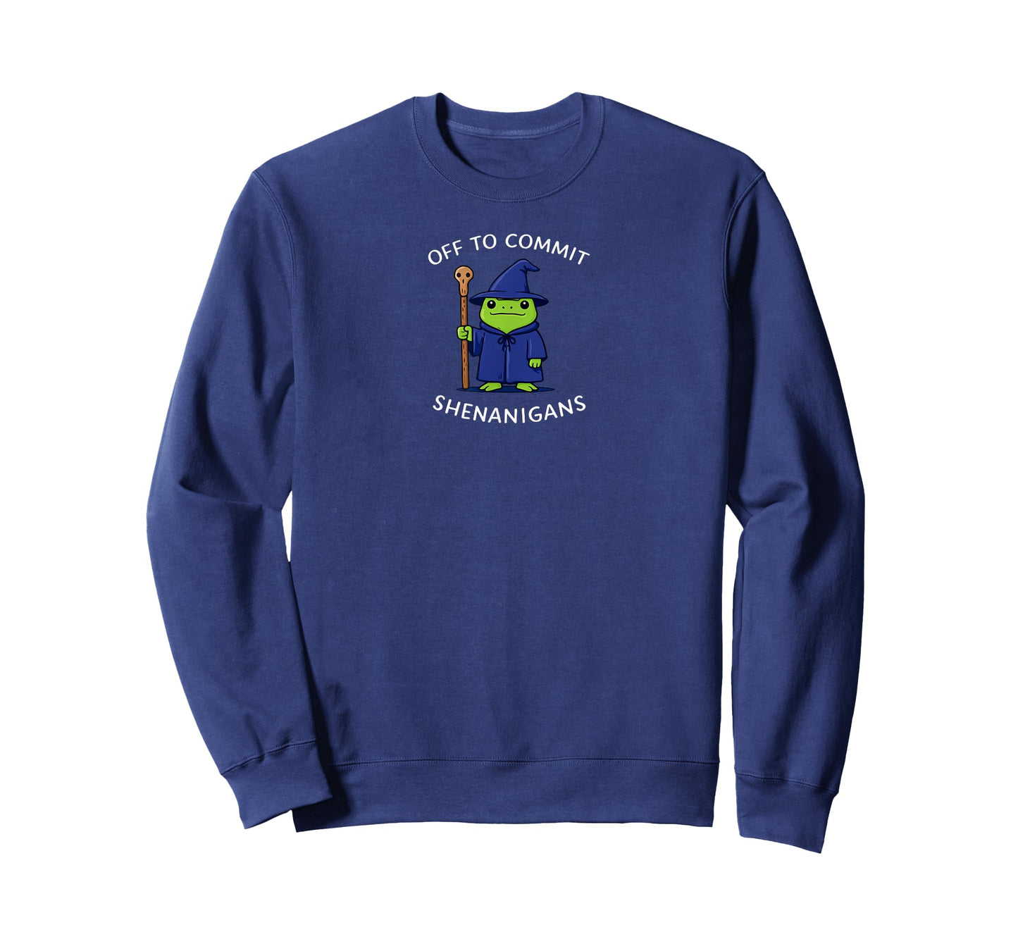 Off to Commit Shenanigans Wizard Frog Meme T-Shirt