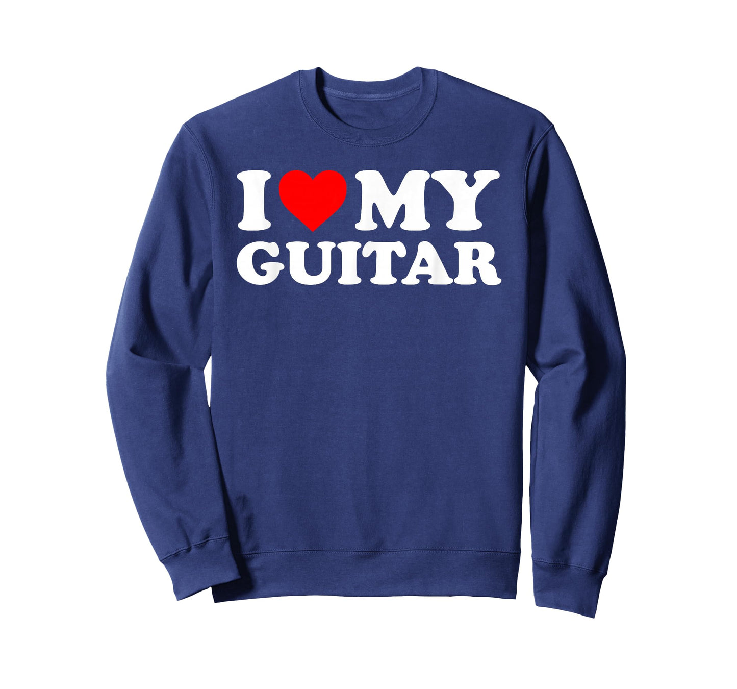 I Love My Guitar - Red Heart T-Shirt