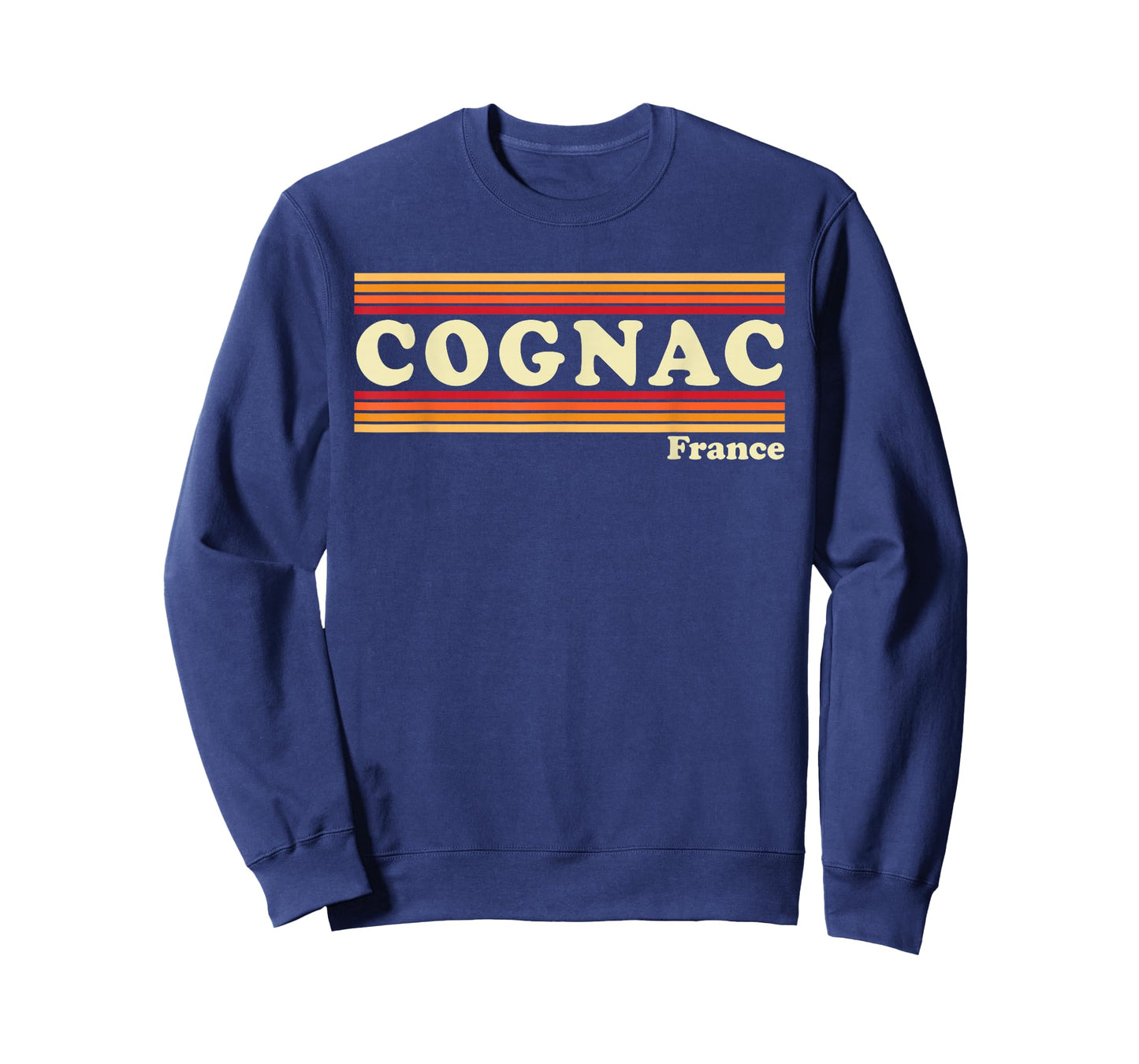 Vintage 80s Cognac France Retro Graphic T-Shirt