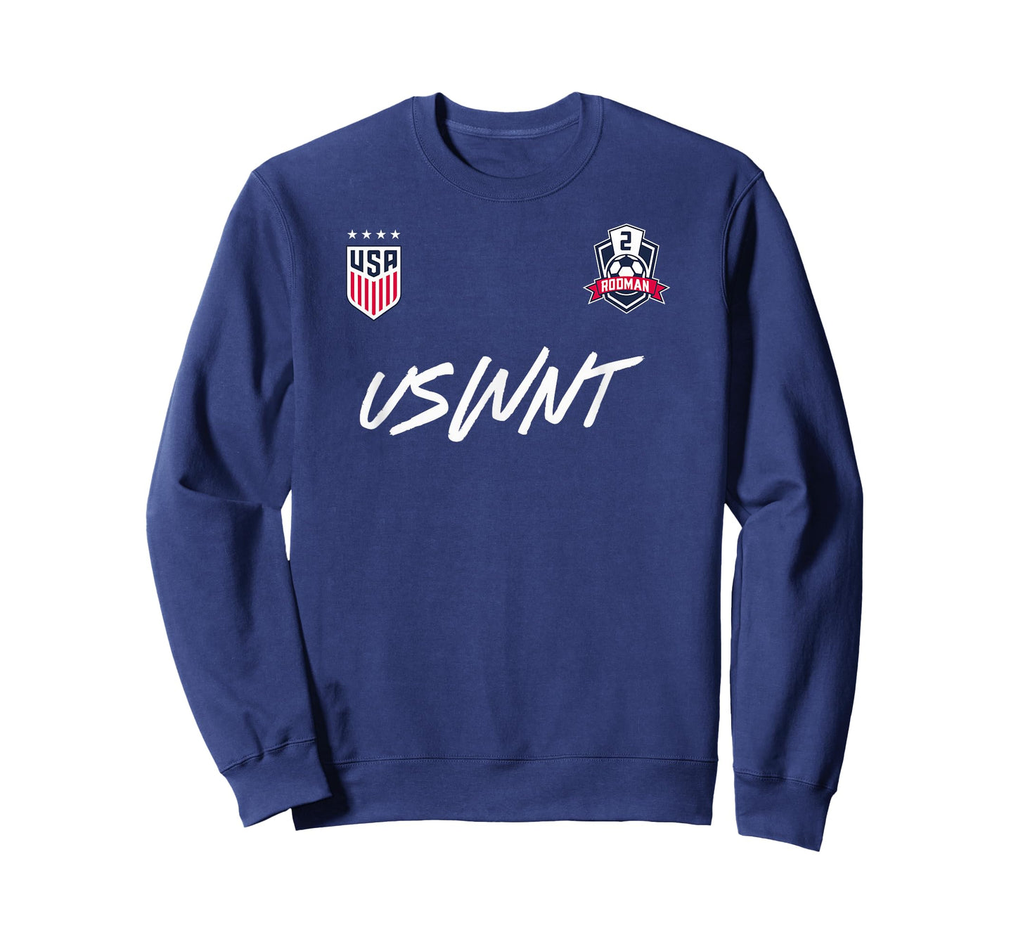 Trinity Rodman 2 Navy USWNT Officially Licensed T-Shirt