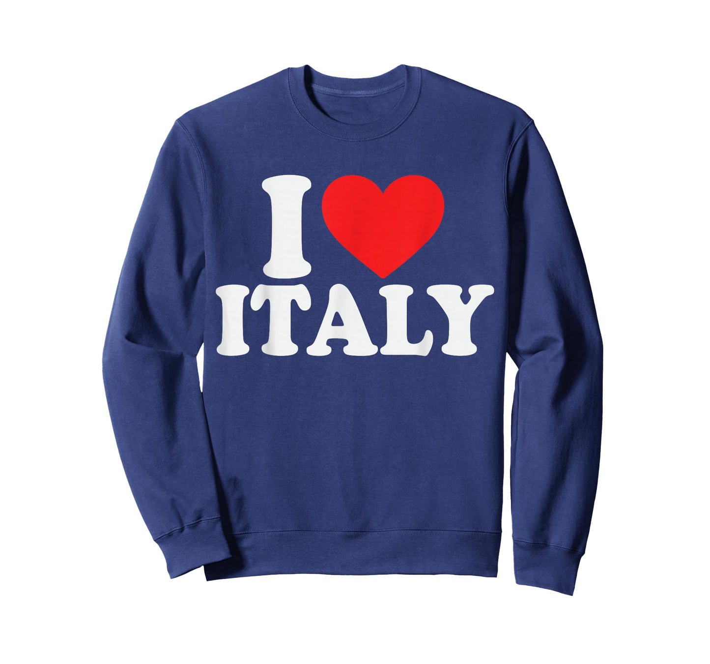 I Love Italy Flag Patriotic Italian Heart Root Travel Italia T-Shirt