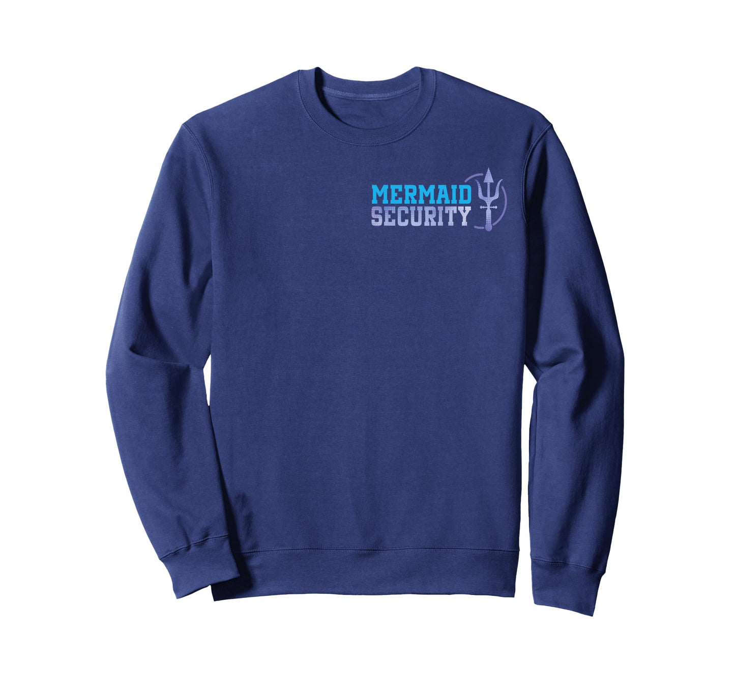 Mermaid Security Halloween Costume Dad Men Boy T-Shirt