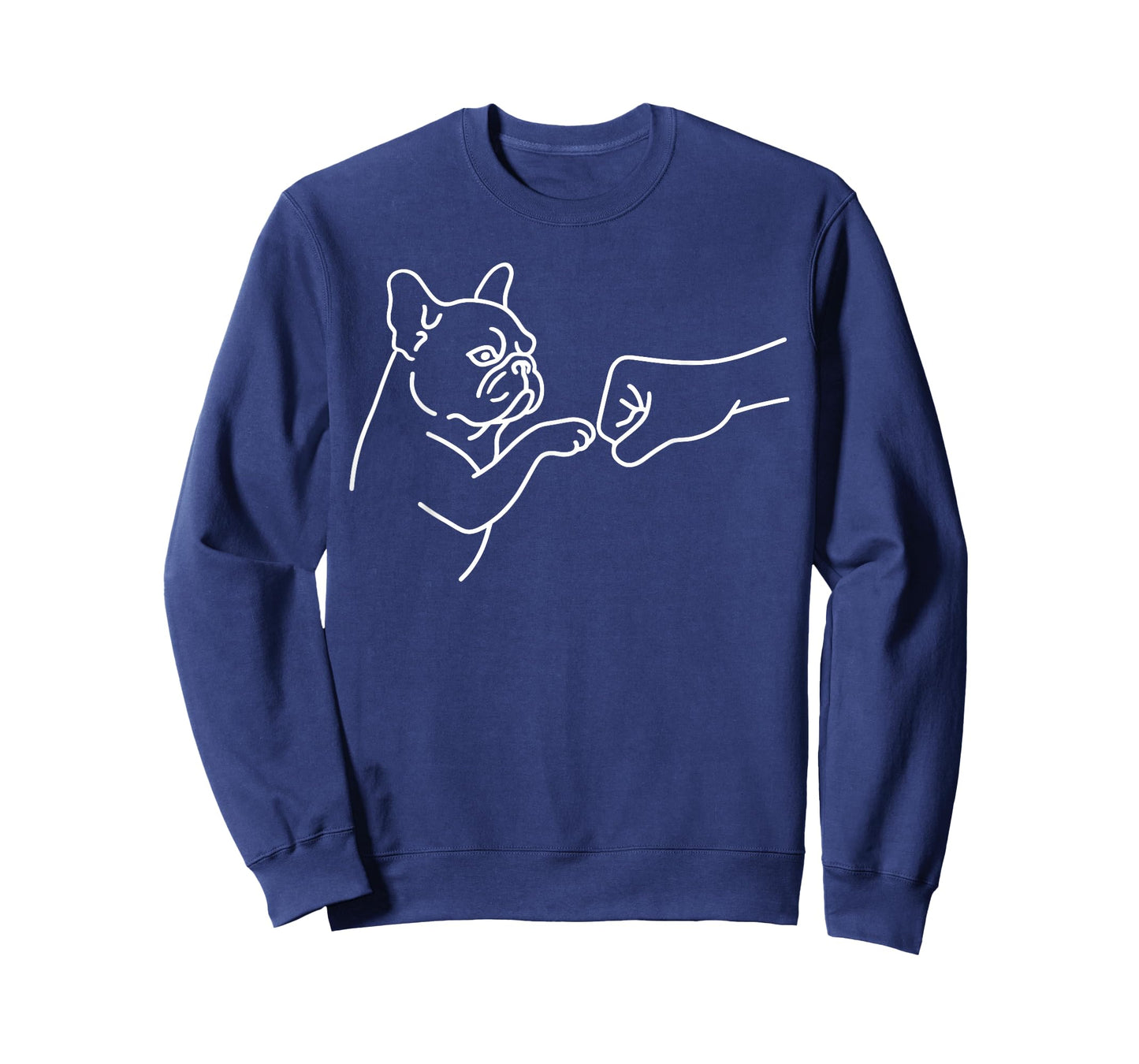French Bulldog Punch Hand Friendship Fist Bump Dog Lovers T-Shirt