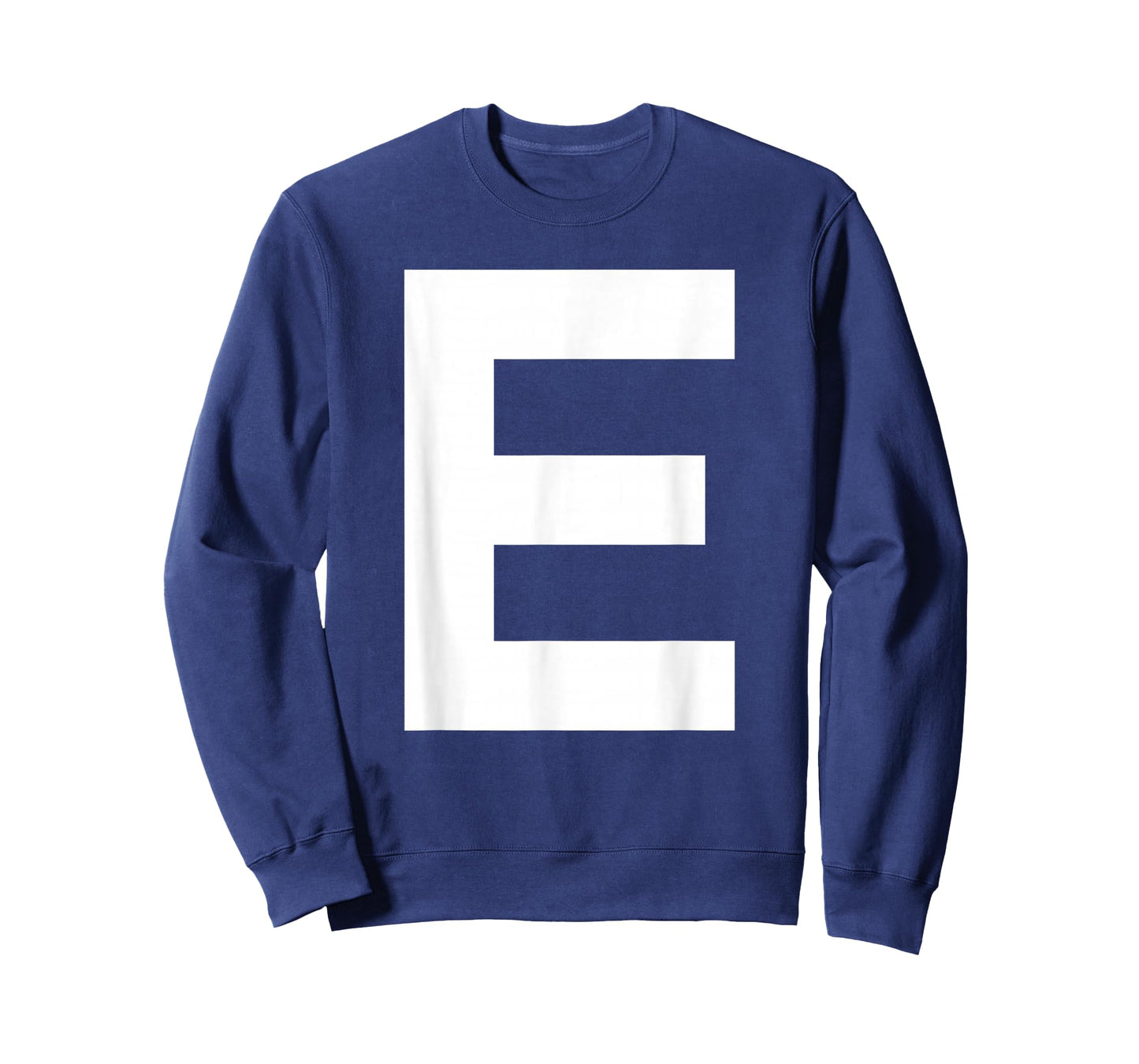 Letter E Group Matching Lazy Halloween Costume T-Shirt