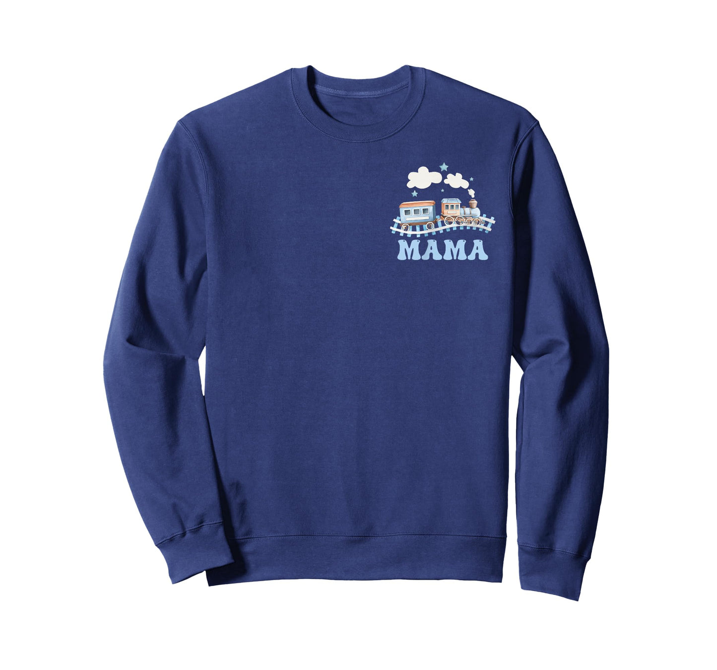 Mama First Birthday Boy Girl Train Railroad Family Matching T-Shirt