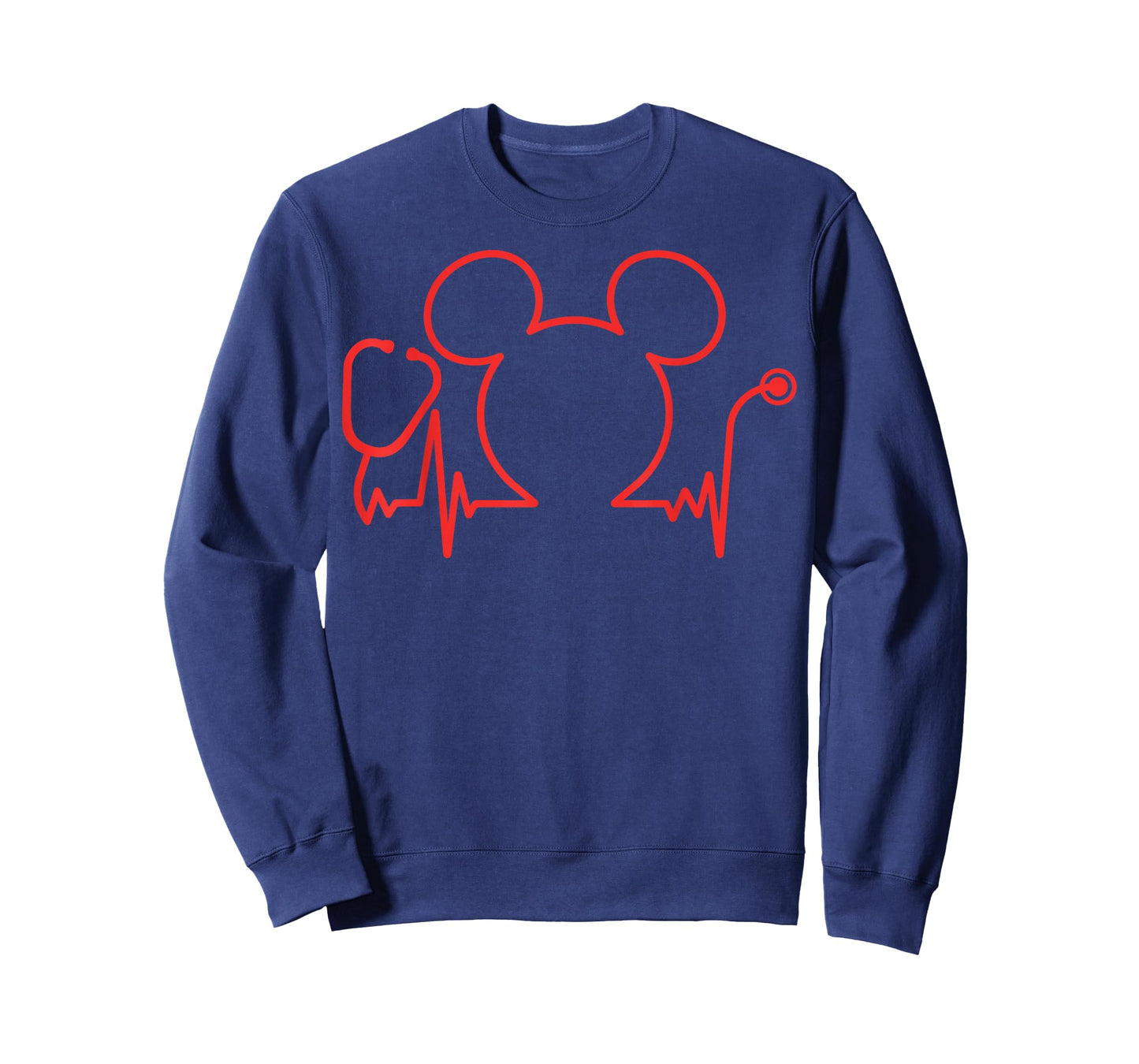 Disney Mickey and Friends Mickey Mouse Stethoscope Heartline T-Shirt