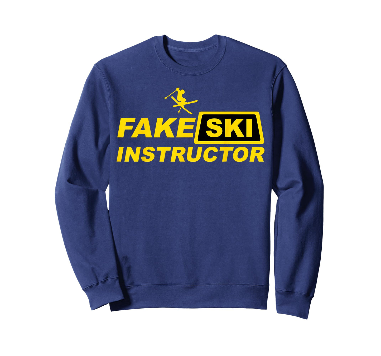 Skiing Coach Fake SKI Instructor Funny Apres-Ski T-Shirt