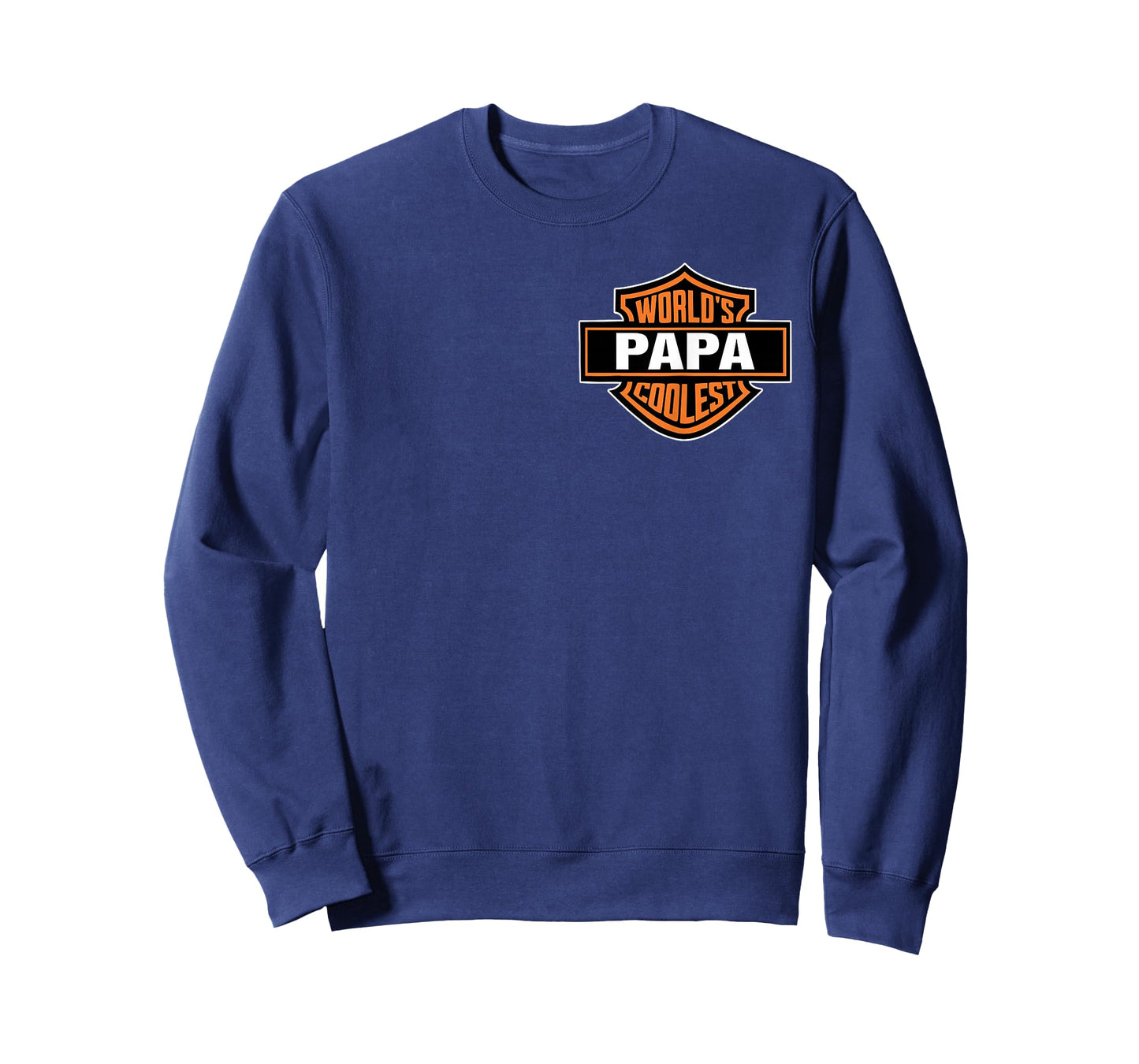 Worlds Coolest Papa Matching Family Father's Day Pocket T-Shirt