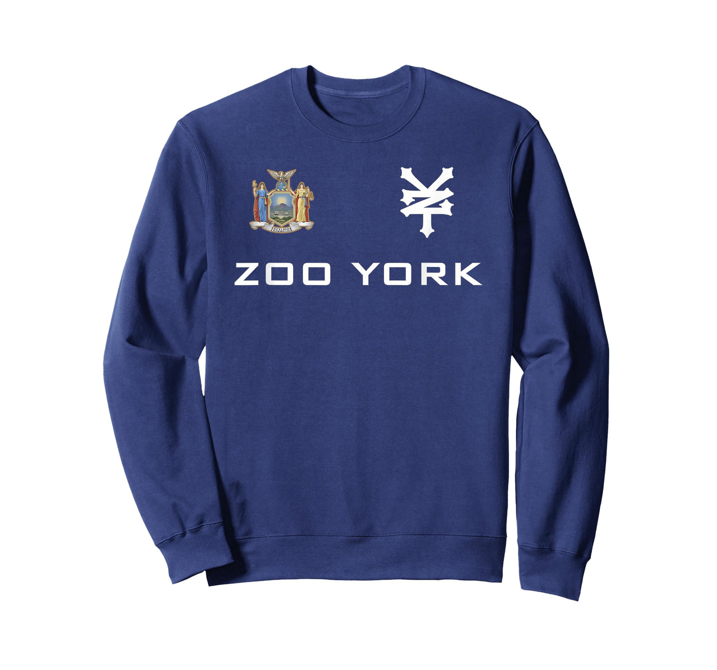 Zoo York State Seal Crest NYC Skateboard Vintage T-Shirt