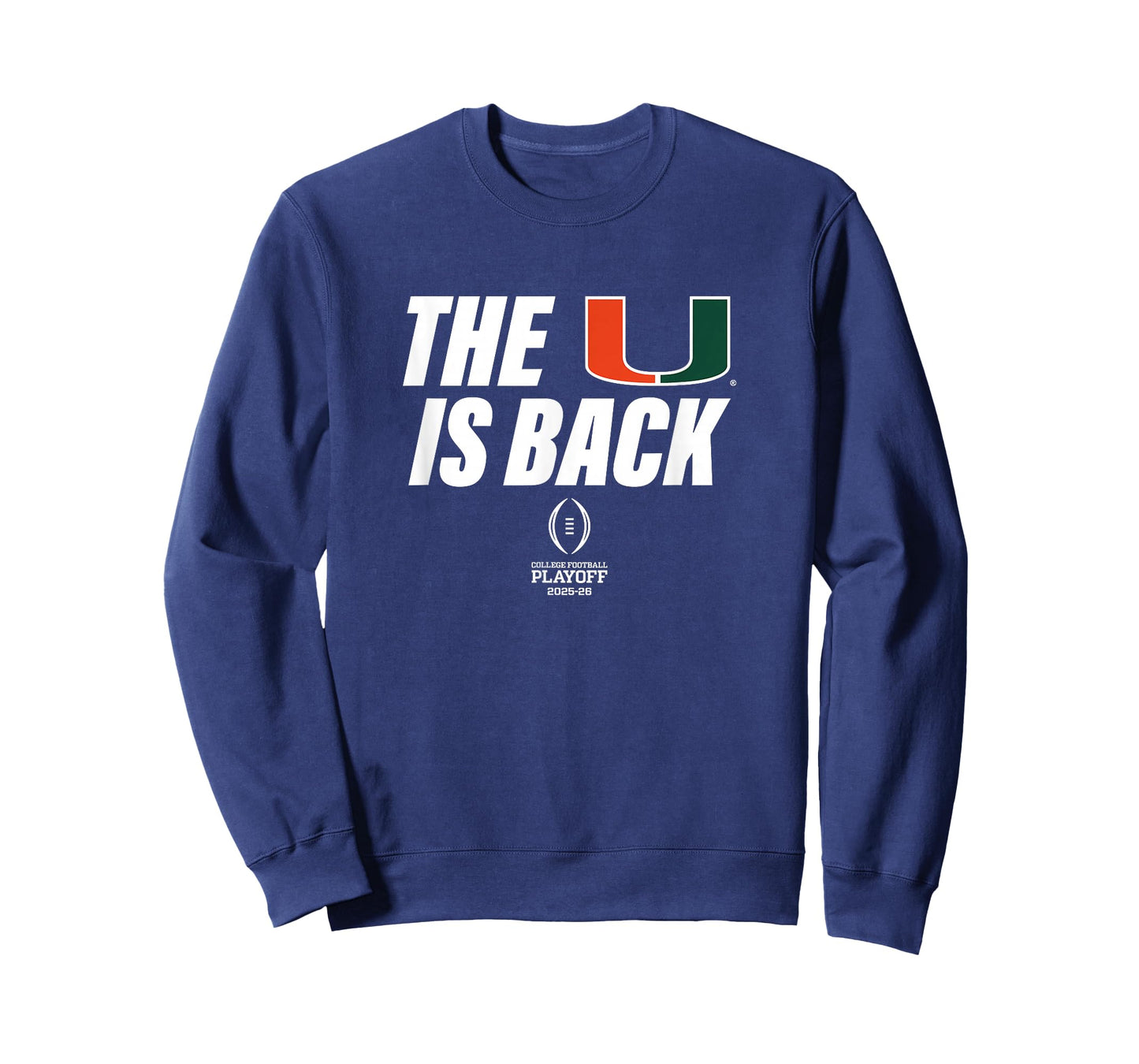Miami Hurricanes 2025 College Football Playoff The U is Back T-Shirt