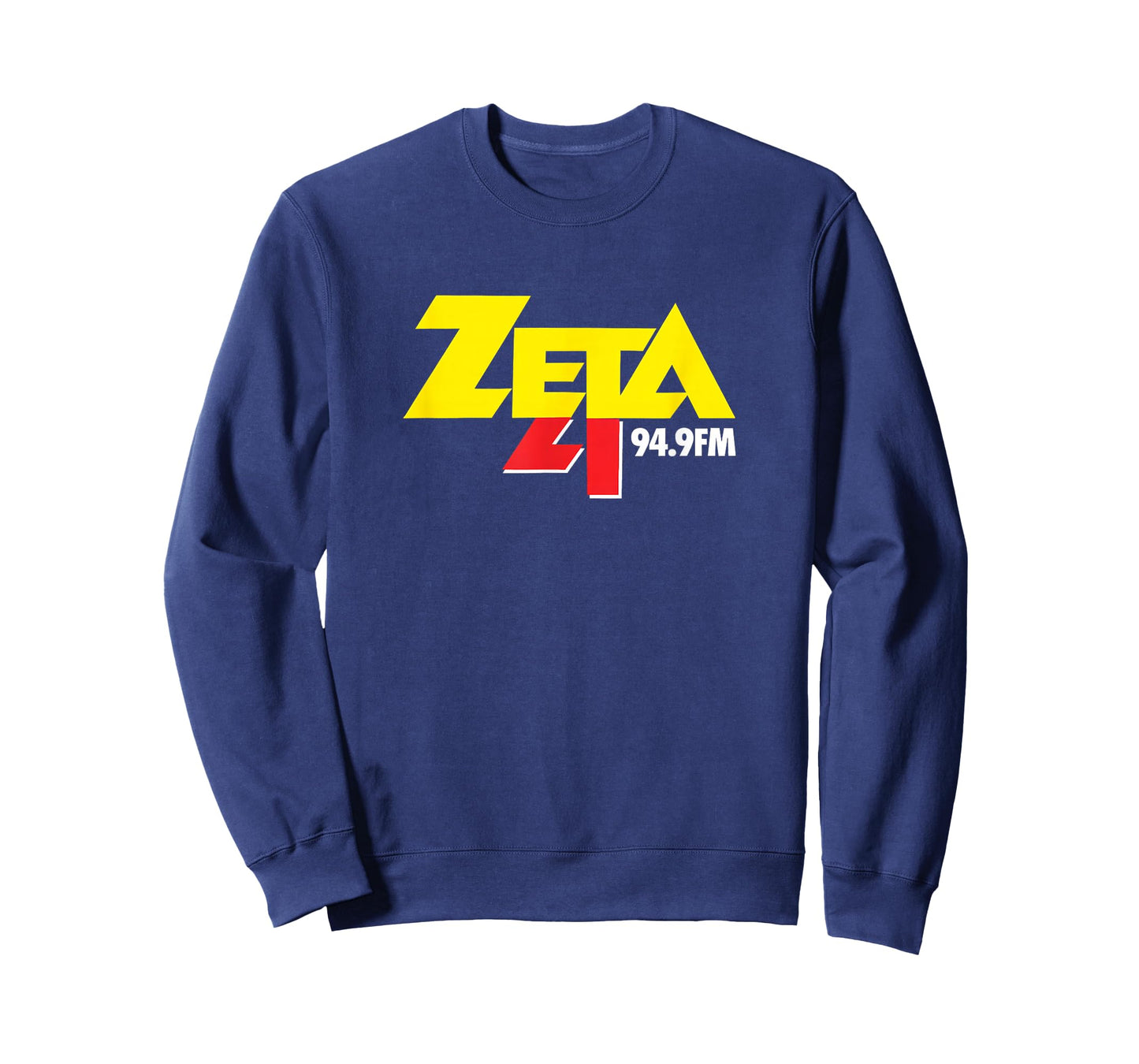 Zeta 94.9 FM Miami Classic Rock n Roll Radio Retro Design T-Shirt