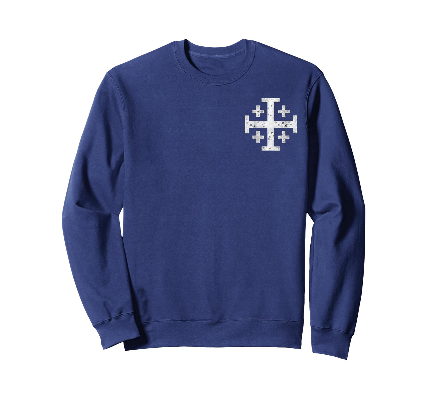 Deus Vult Catholic Knight Templar Crusader Cross 2 Sides T-Shirt