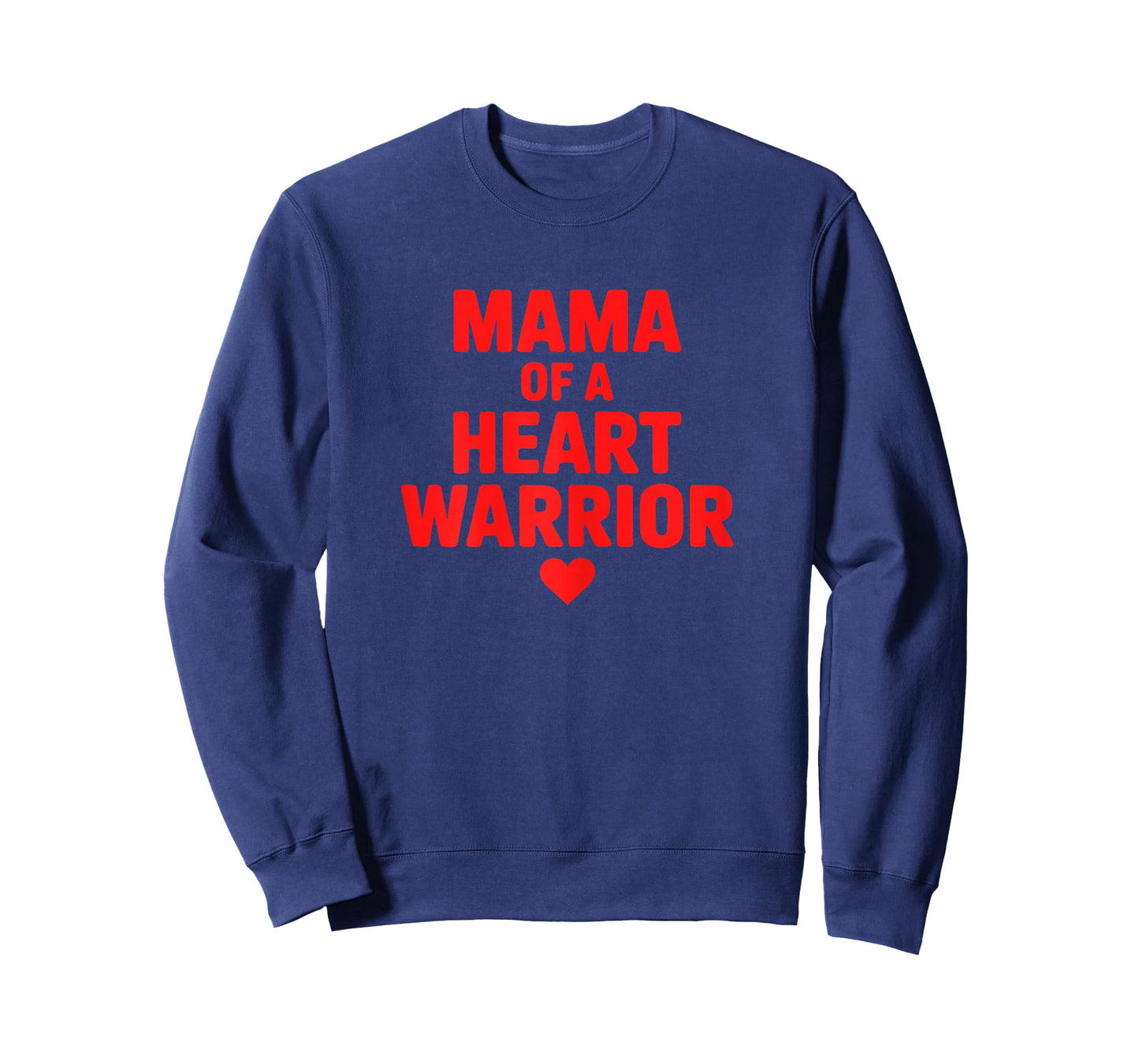 Vintage Mama of A Heart Warrior Disease Awareness CHD Women T-Shirt