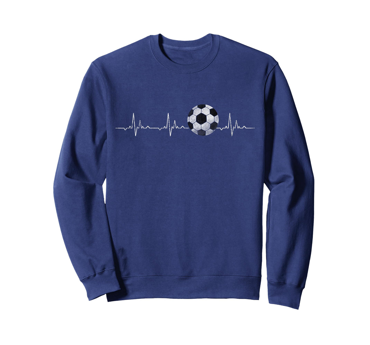 Soccer Ball Heartbeat Funny T-Shirt