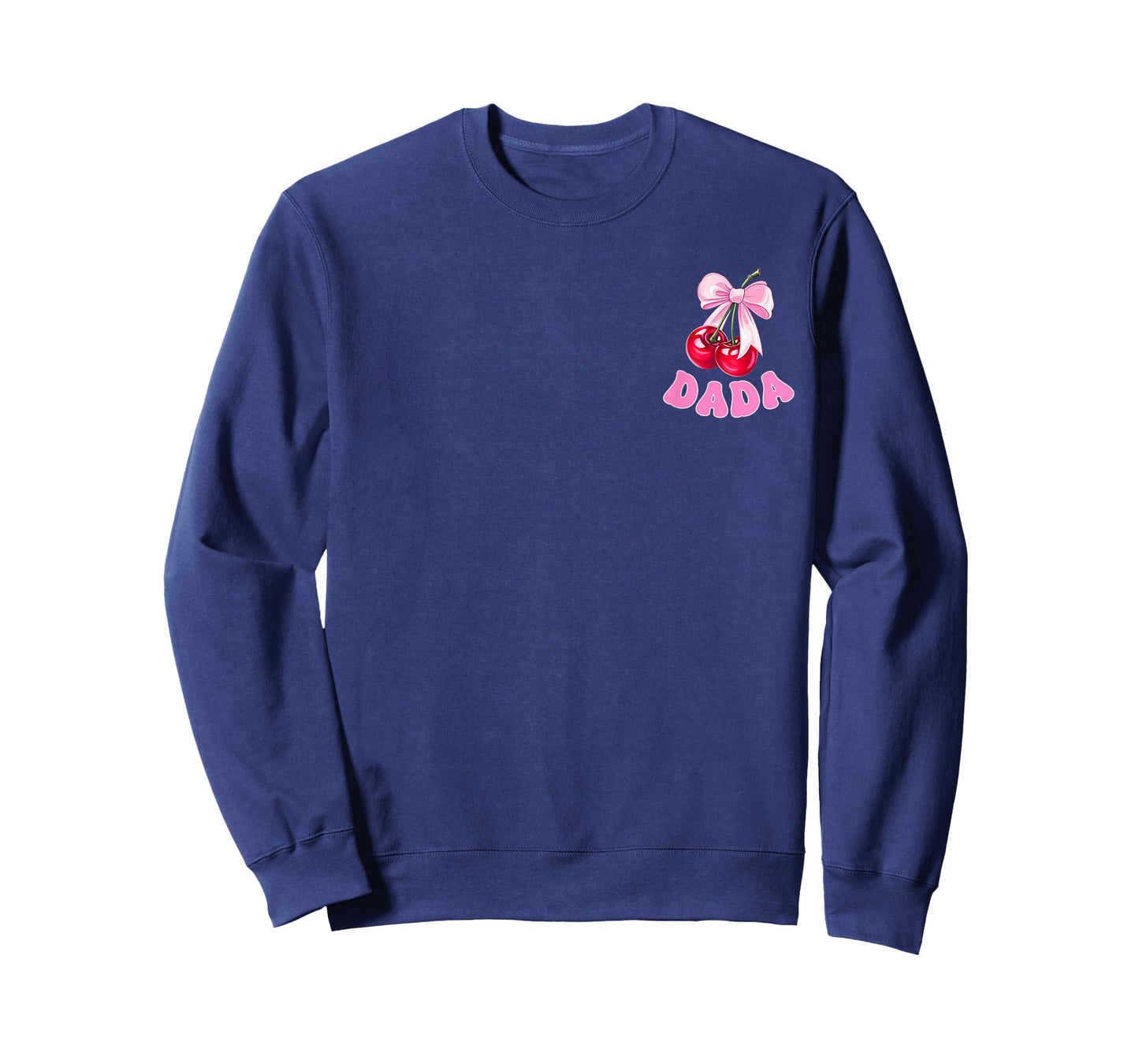 Dada of The Birthday Girl Cherry Theme Party Coquette Bow T-Shirt