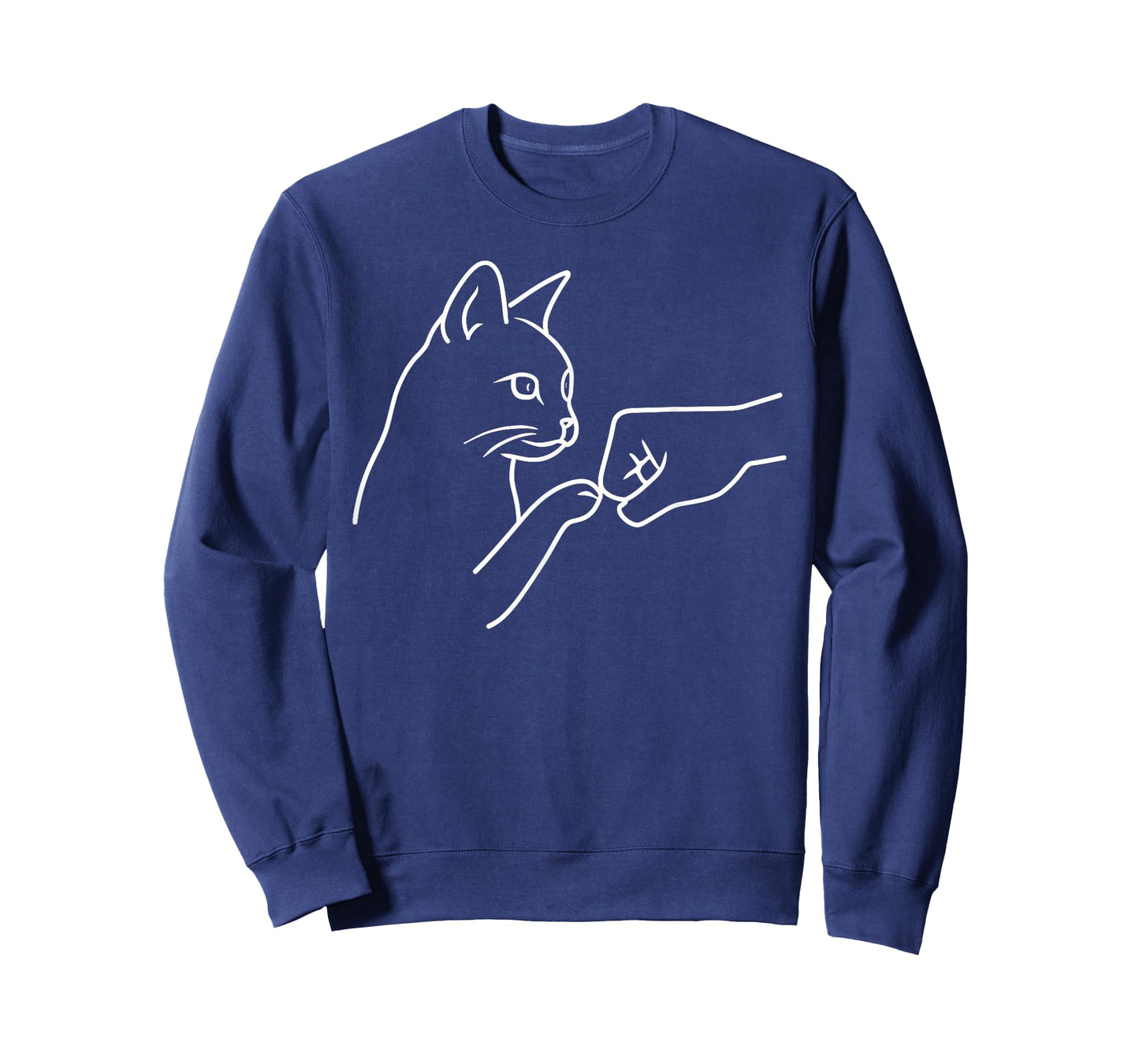 Cat Punch Hand Friendship Fist Bump Cat Lovers T-Shirt