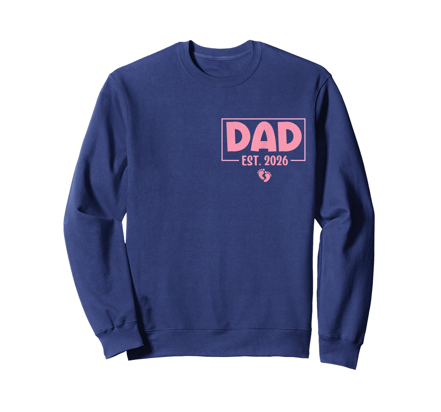 Dad Est. 2026 Logo Daddy 2026 Soon to Be New Father 2026 T-Shirt