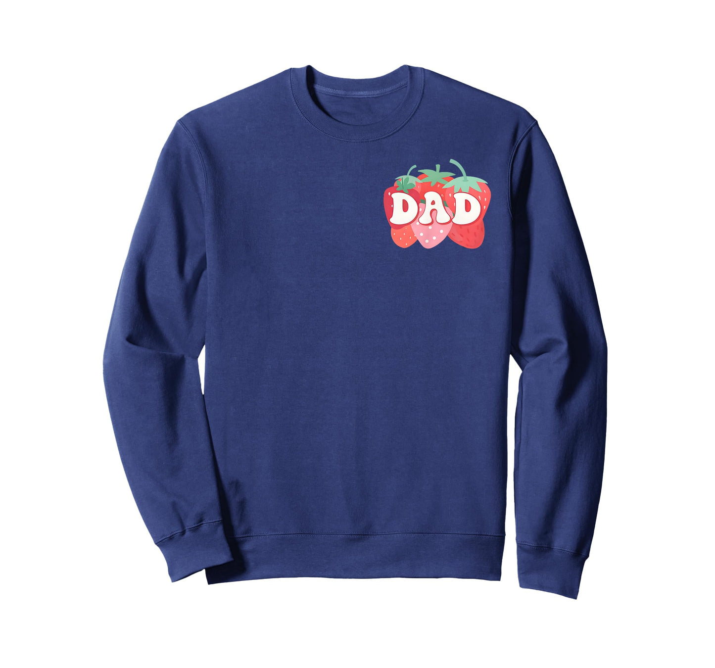 Dad of The Berry First Birthday Girl Strawberry Family T-Shirt