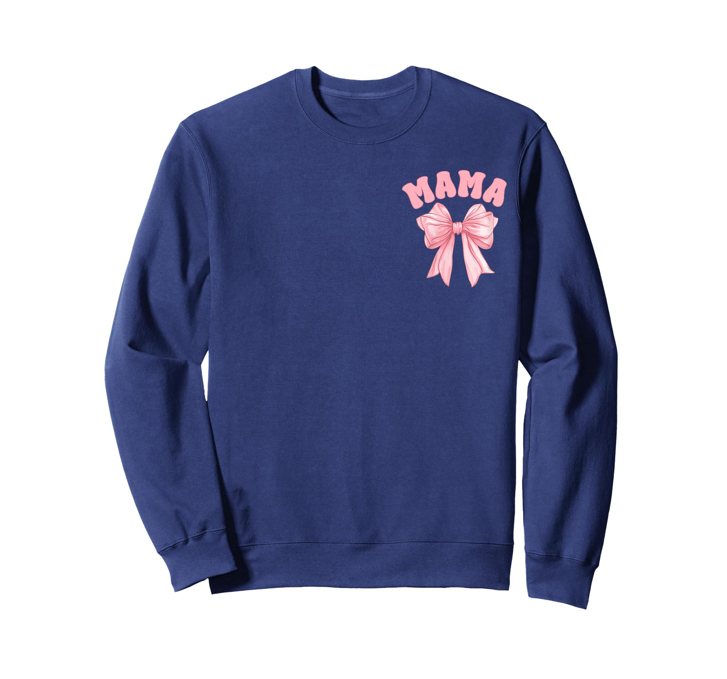 Mama of The Birthday Girl Family Pink Coquette Bow Party T-Shirt