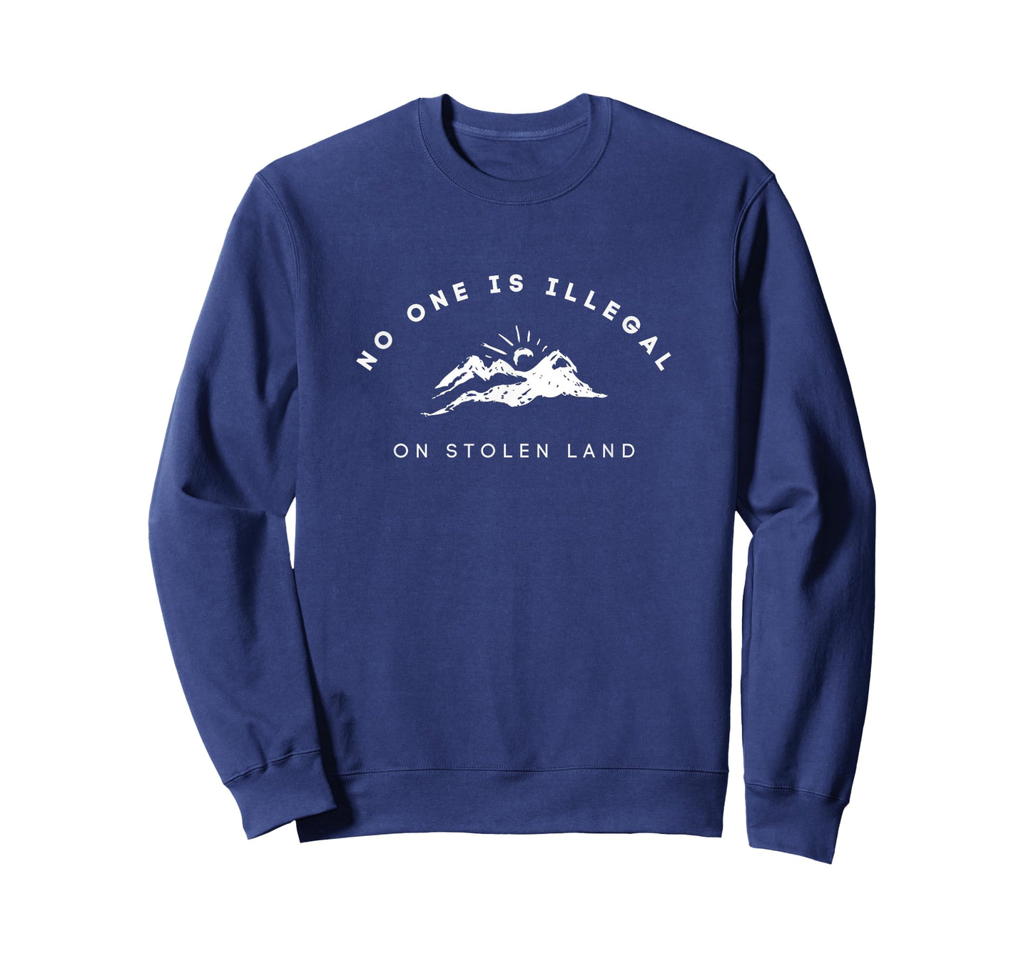 Awareness No One is Illegal on Stolen Land Minimalistic T-Shirt