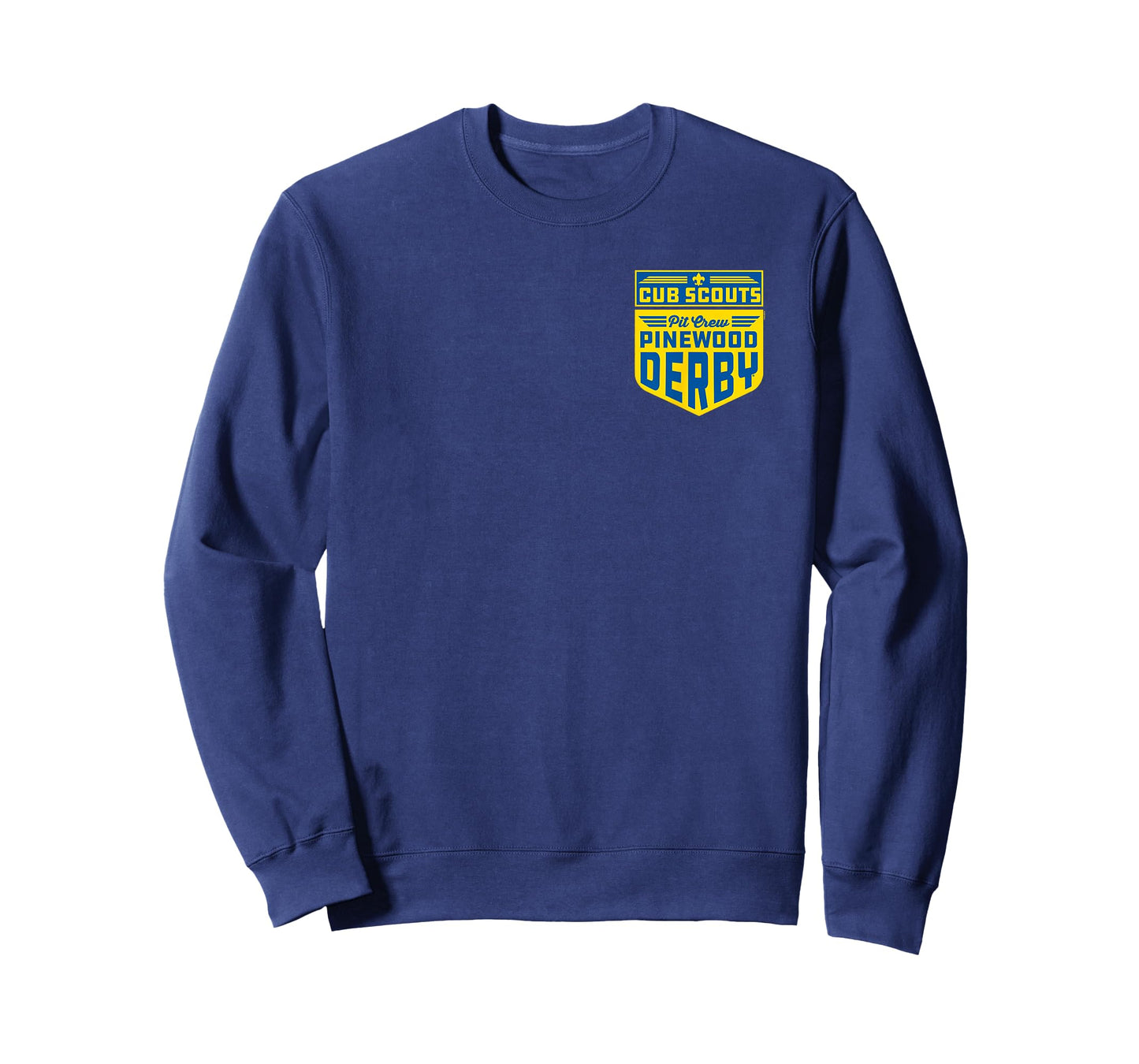 Pinewood Derby Pit Crew Cub Scouts Badge Logo T-Shirt