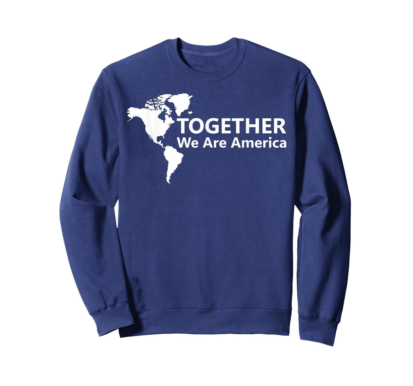 Together We are America Americas Map T-Shirt