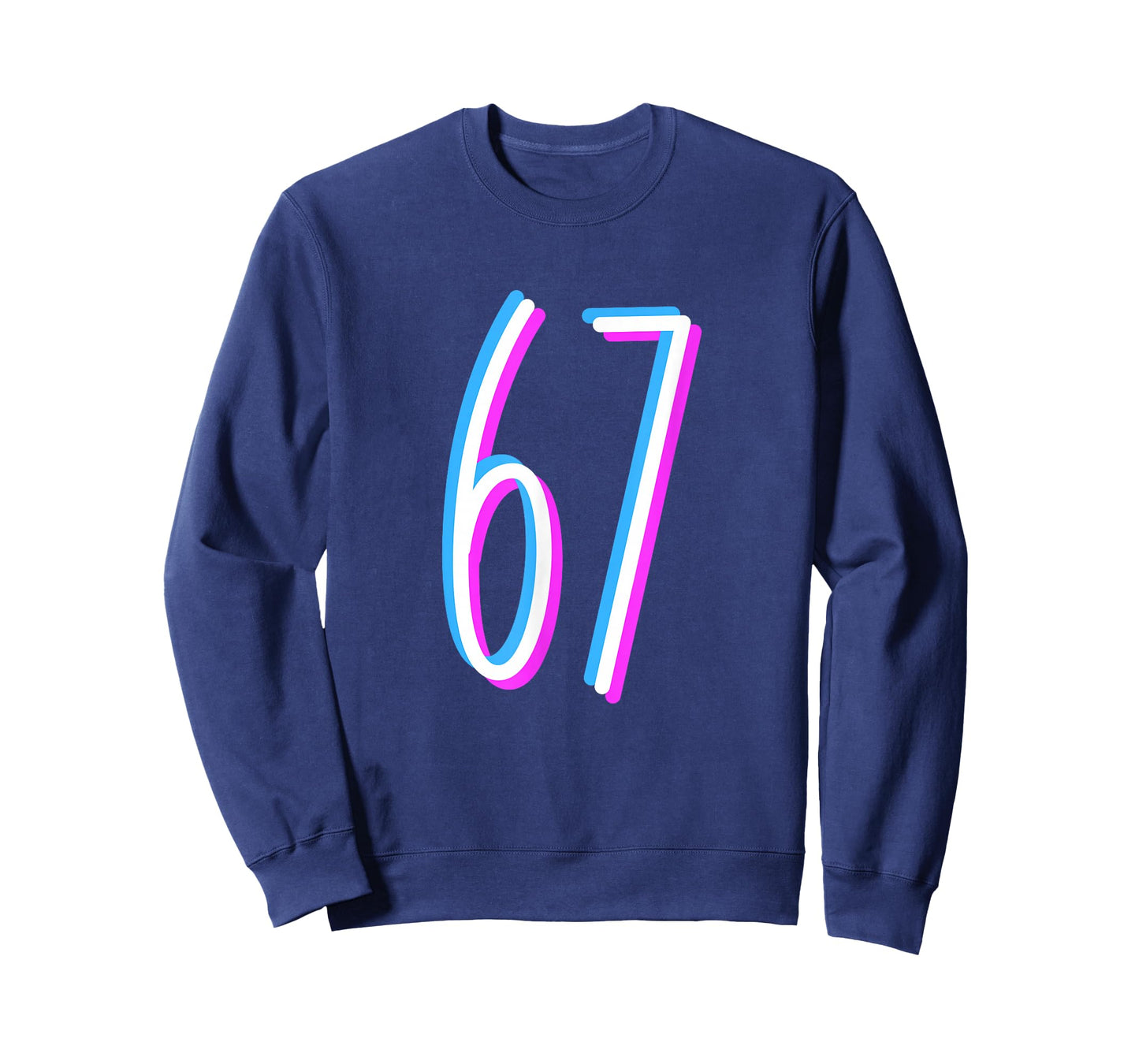 67 Meme 6 7 Six Seven Number Costume T-Shirt