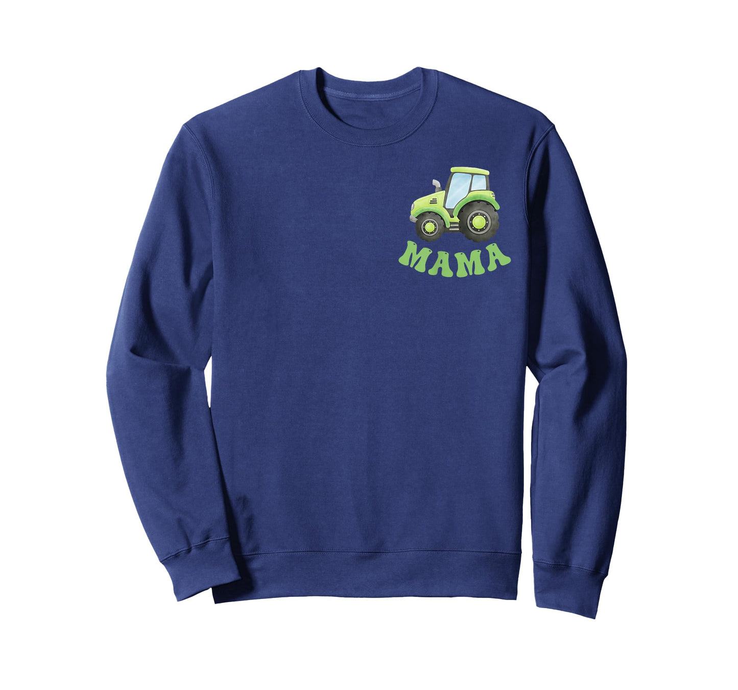 Mama of Birthday Boy Tractor Farm Theme Trucks Family Party T-Shirt