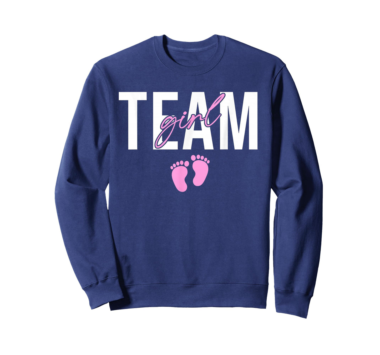 Team Girl 2026 Gender Reveal Baby Announcement Matching T-Shirt