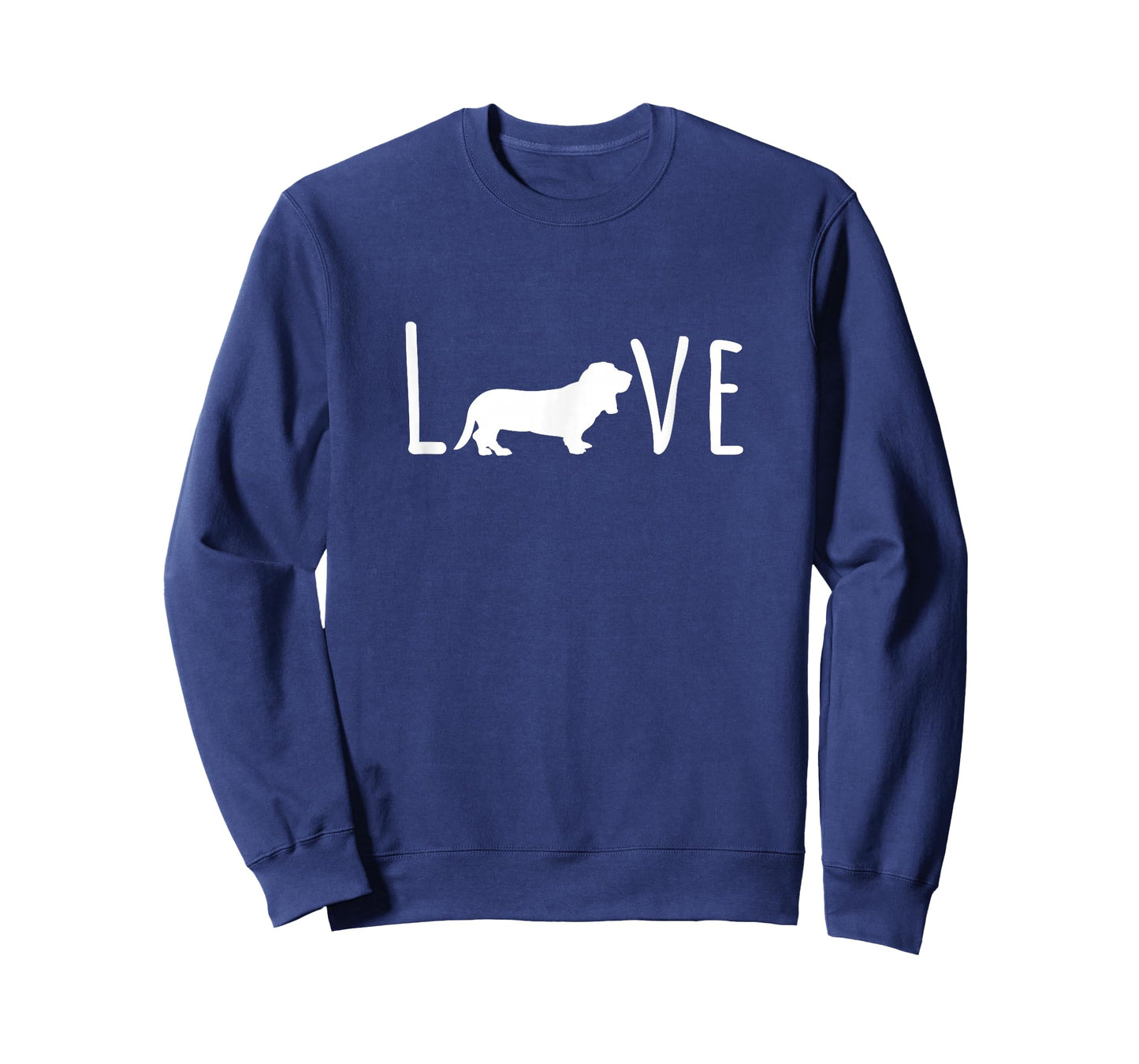 Basset Hound - Love Dog Mom Dad Pet Cute T-Shirt