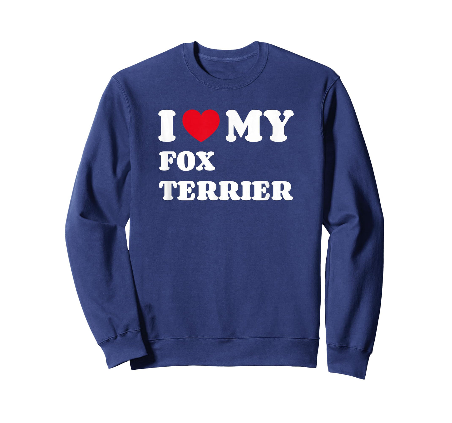Fox Terriers Foxterriers I Love My Fox Terrier Foxterrier T-Shirt