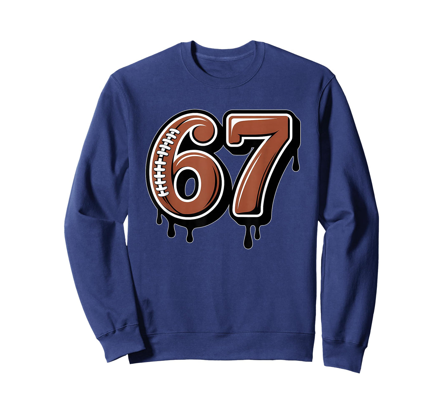 Rugby Drip Number 67 Player Or 67th Birthday Six Seven T-Shirt