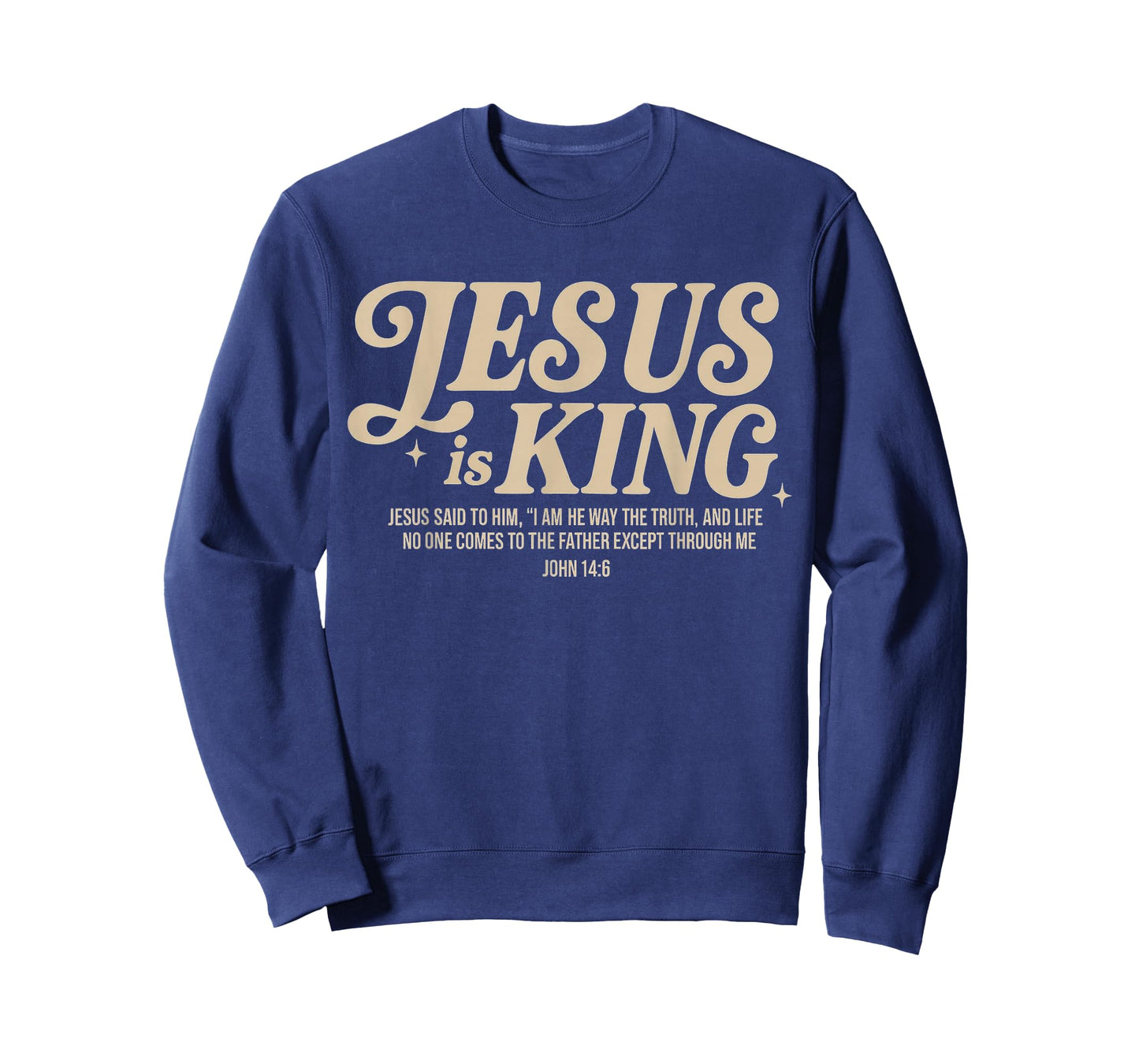 Vintage Retro Jesus is King Name Gift for Men Women Kid T-Shirt
