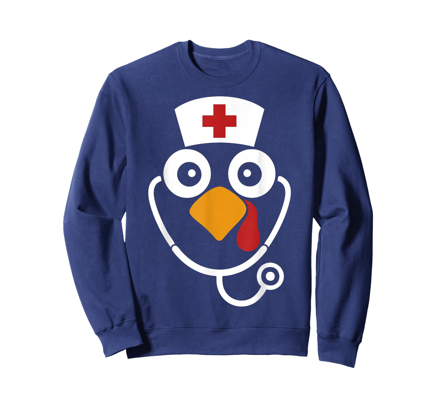 Funny Nurse Chicken Thanksgiving Gift for Men Women Kid T-Shirt