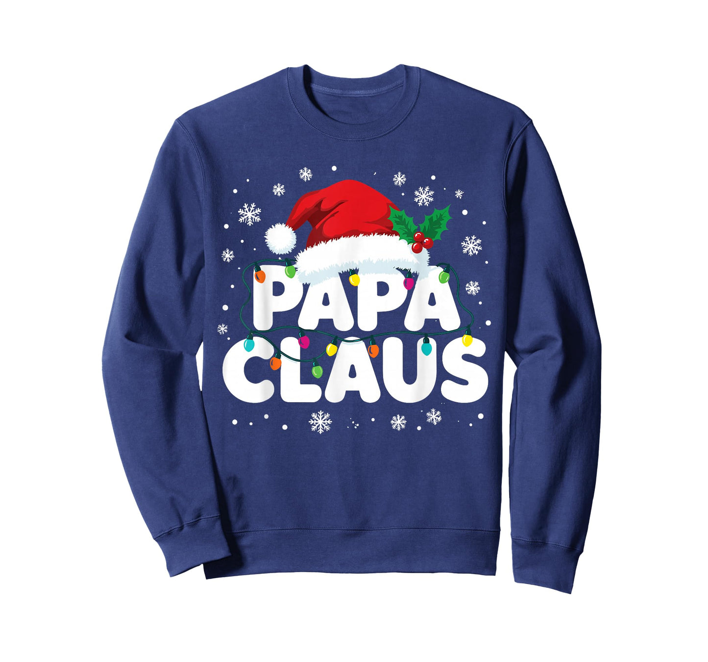 Papa Claus Matching Family Christmas Pajamas T-Shirt