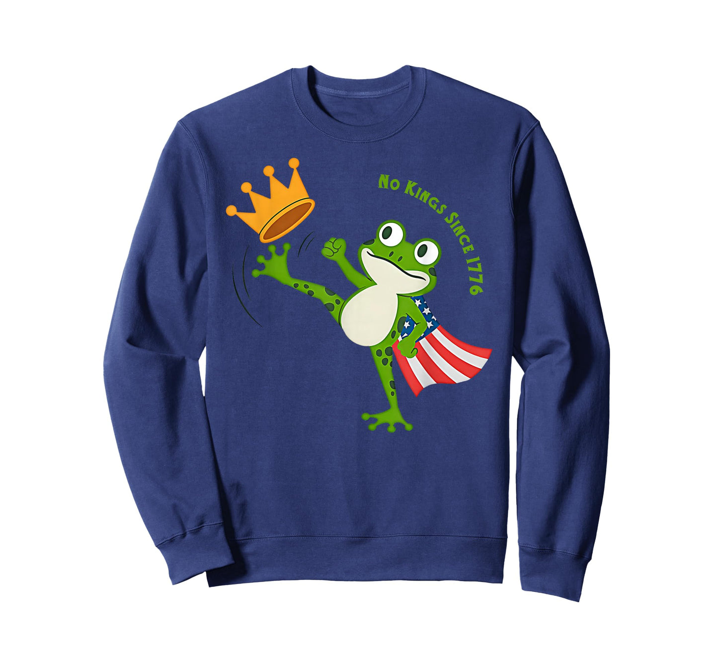 Frog Protest No Kings in America T-Shirt