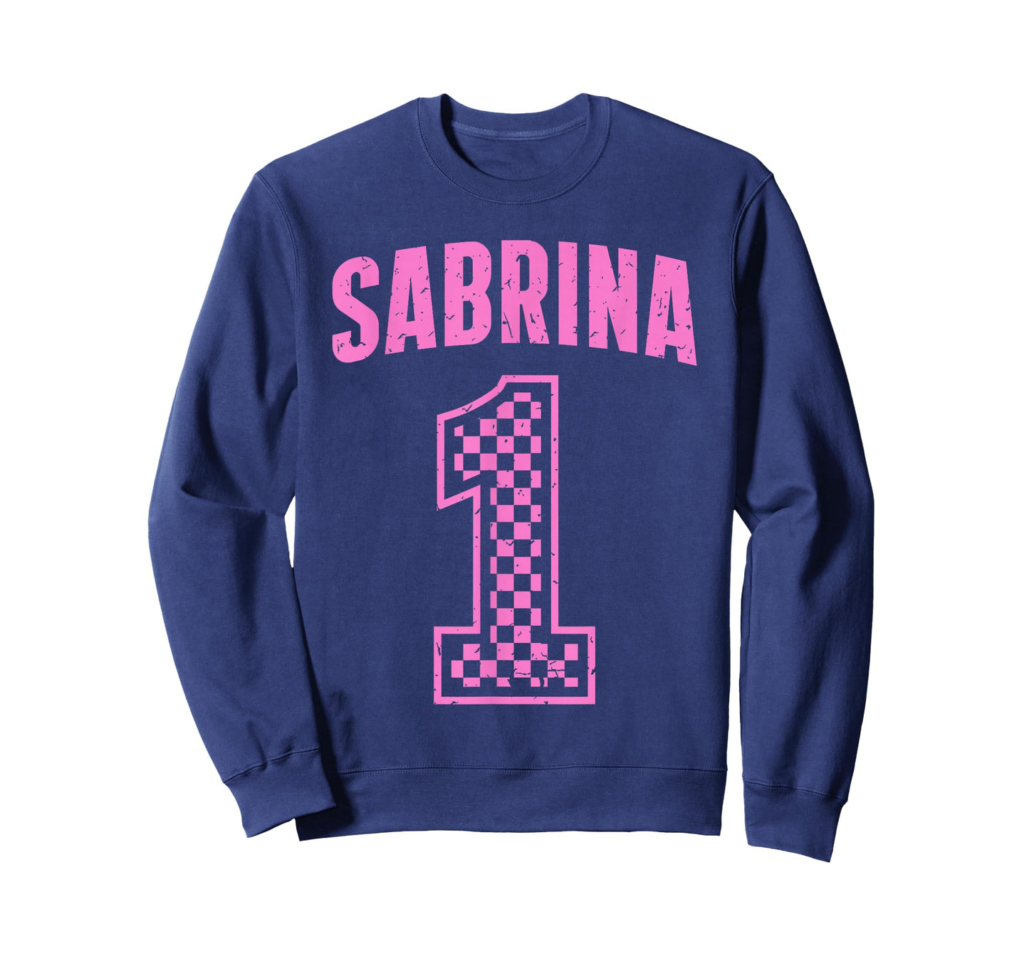 Vintage Sabrina Supporter Number 1 Checkered Greatest Fan T-Shirt