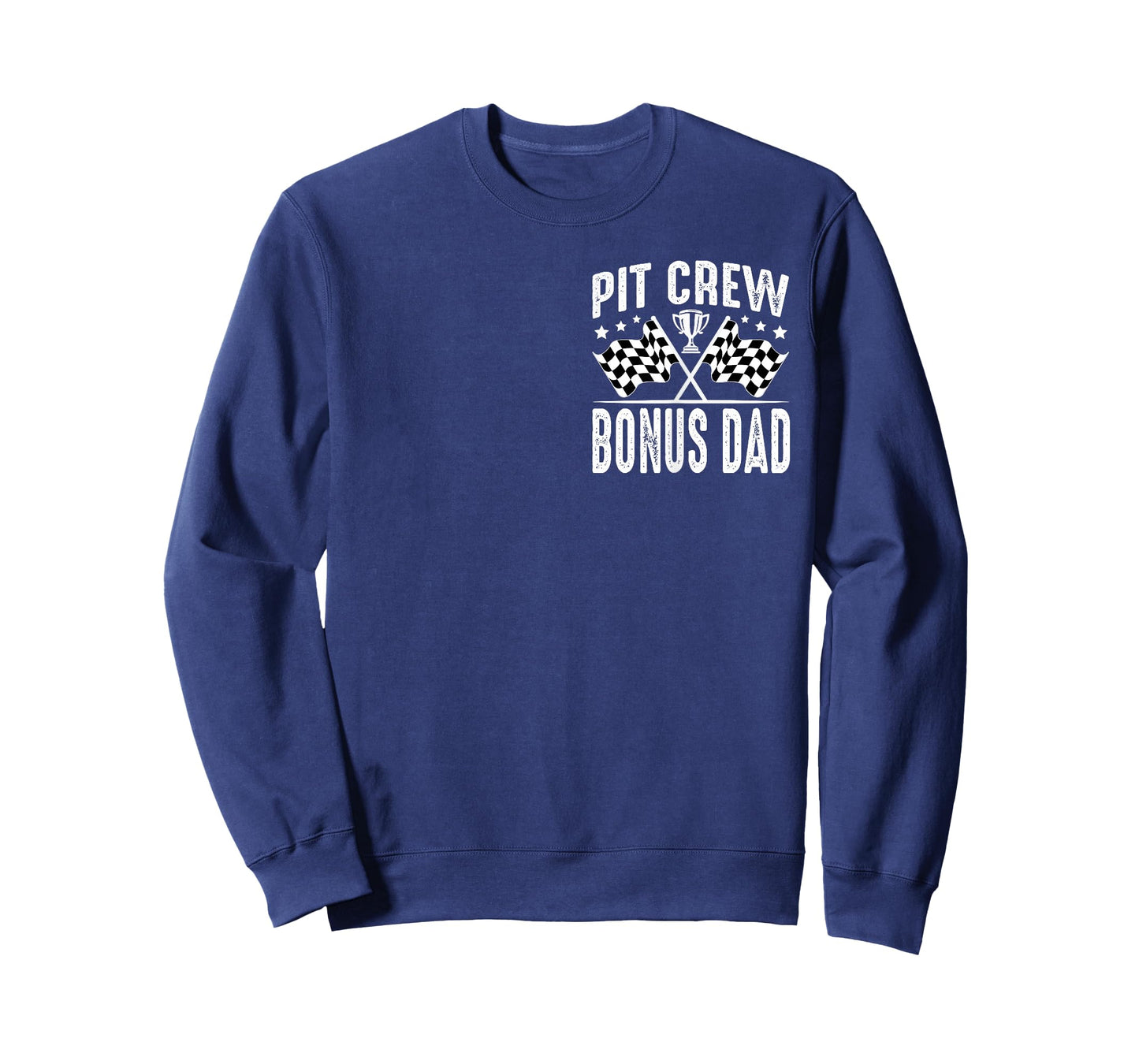 Race Car Birthday Party Racing Family Bonus Dad Pit Crew T-Shirt