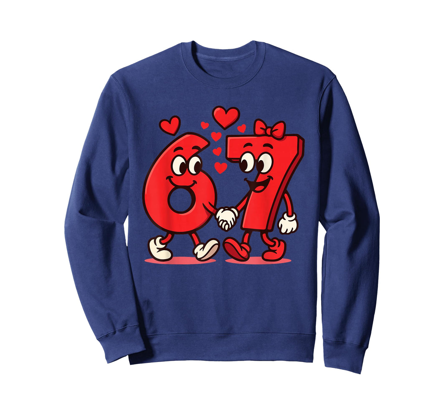 Internet Memes 6 and 7 Six Seven Alpha Aura Energy Love T-Shirt