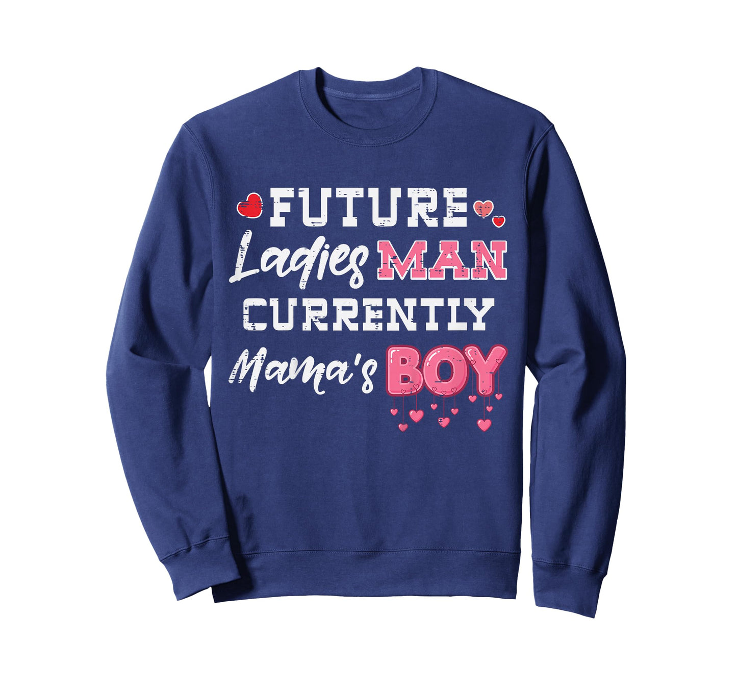 Kids Future Ladies Man Mamas Boy Funny Valentines Day Boys Kids T-Shirt