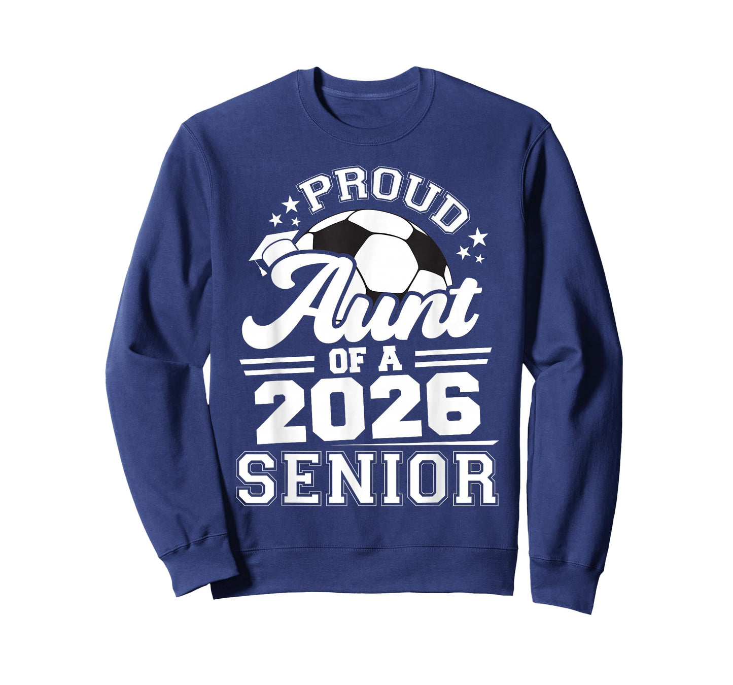 Proud Aunt of A 2026 Senior Soccer Graduation T-Shirt