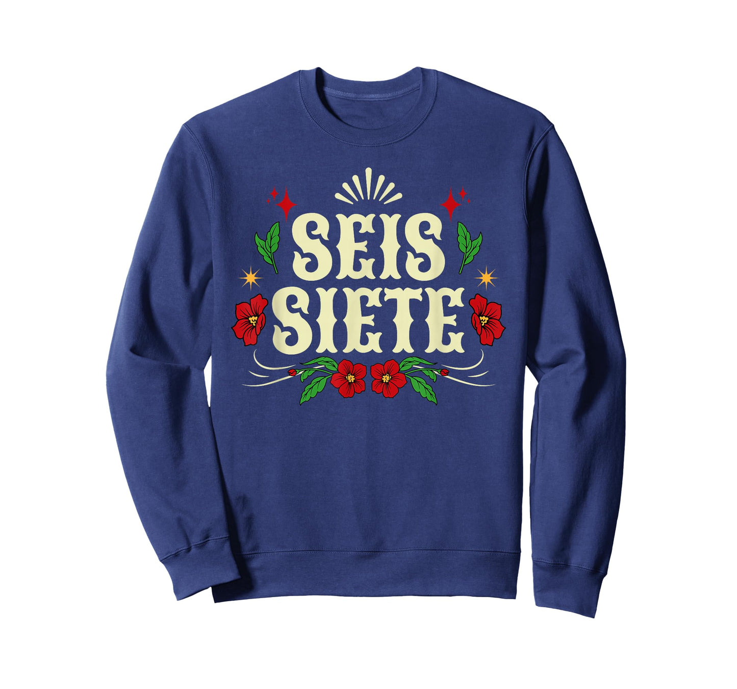 SEIS Siete 67 Six Seven Meme in Spanish Mexican Los Muertos T-Shirt