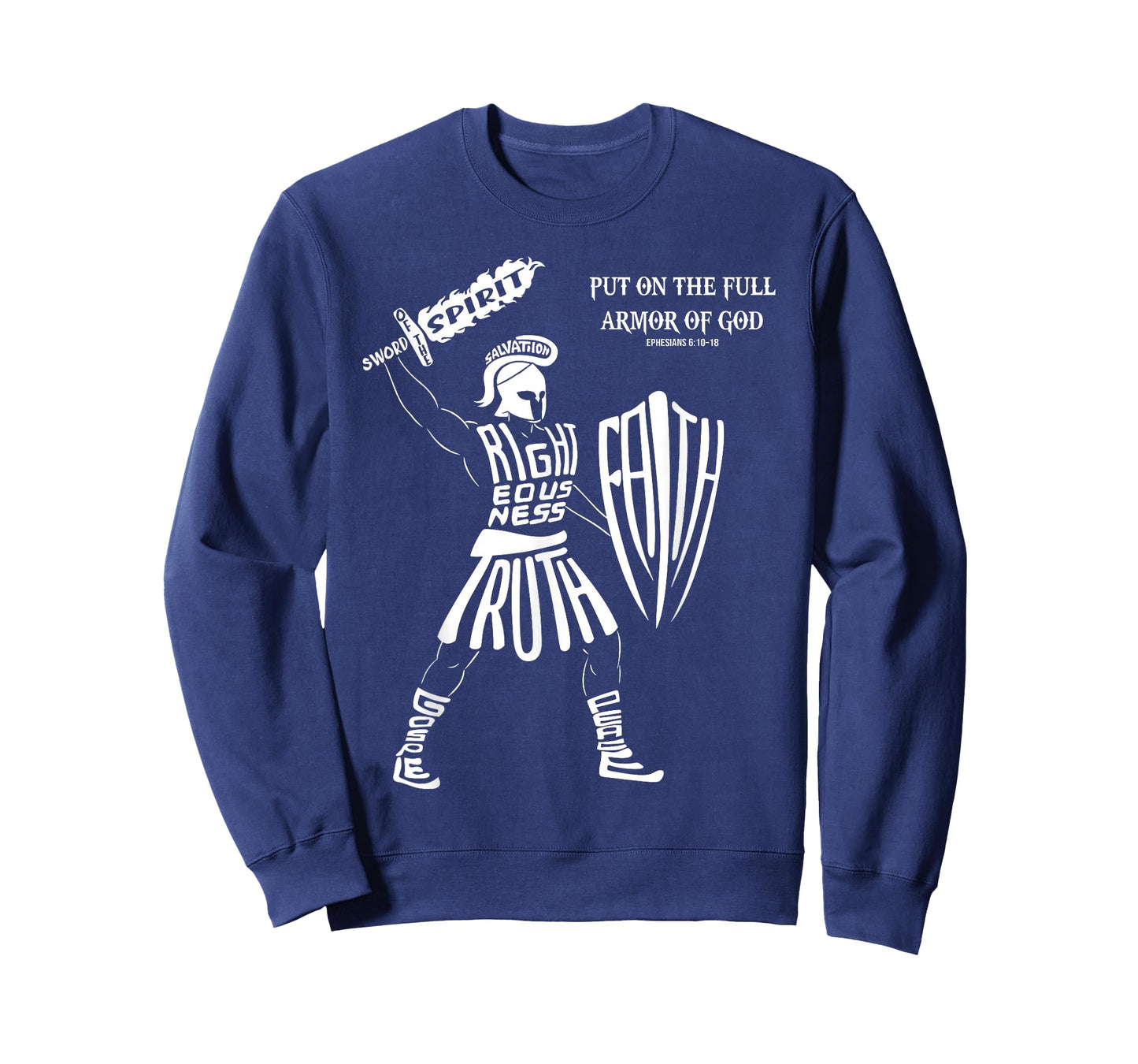 Full Armor of God Men Women Kids Christian Bible Verse T-Shirt