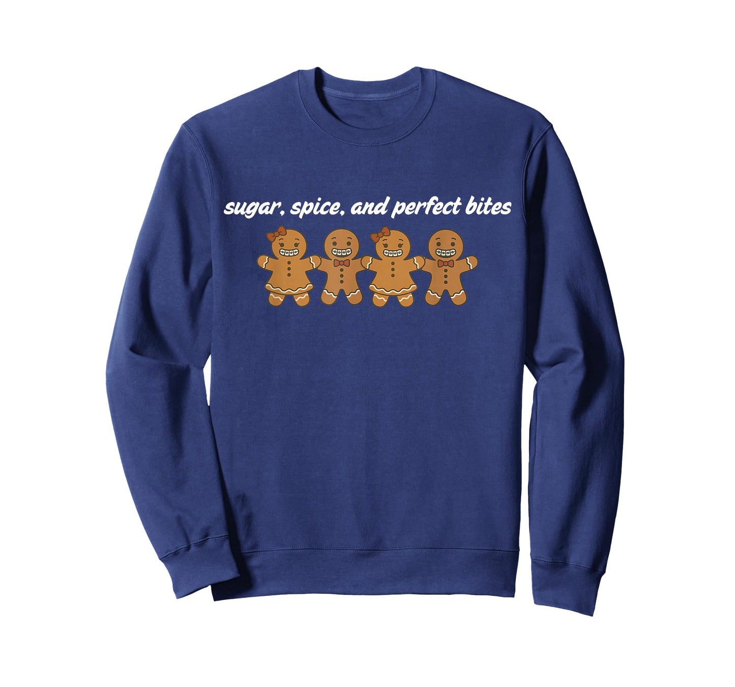 Gingerbread Dental Christmas Ortho Squad Orthodontist Brace T-Shirt