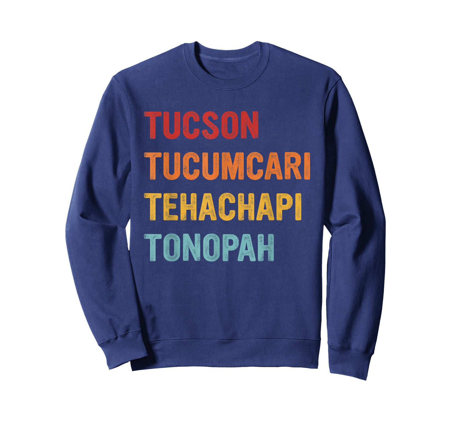 Tucson Tucumcari Tehachapi Tonopah Retro Americana Travel T-Shirt